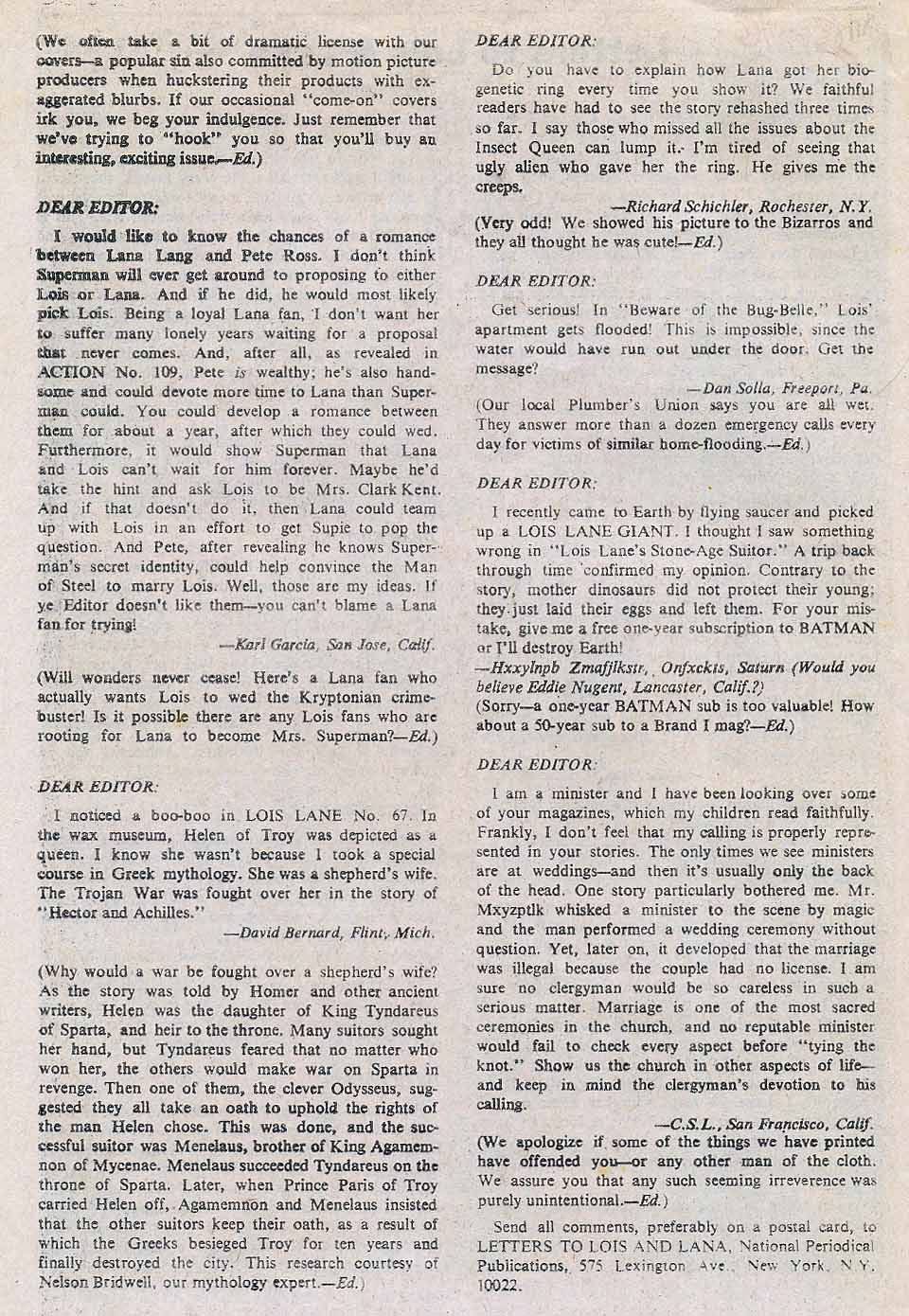 Read online Superman's Girl Friend, Lois Lane comic -  Issue #71 - 32