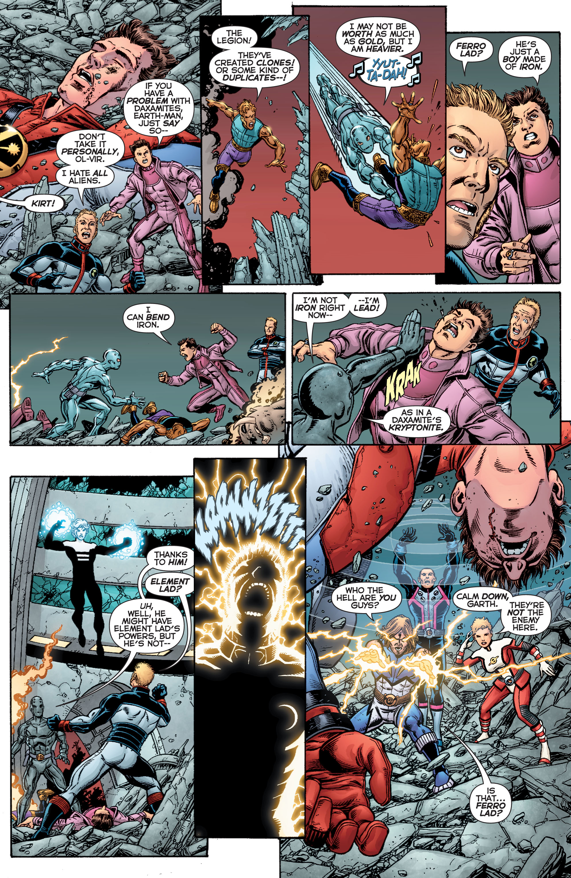 Read online Final Crisis: Legion of Three Worlds comic -  Issue #3 - 16