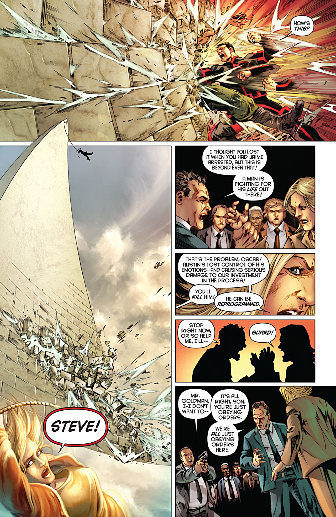 Read online Bionic Man comic -  Issue #10 - 14