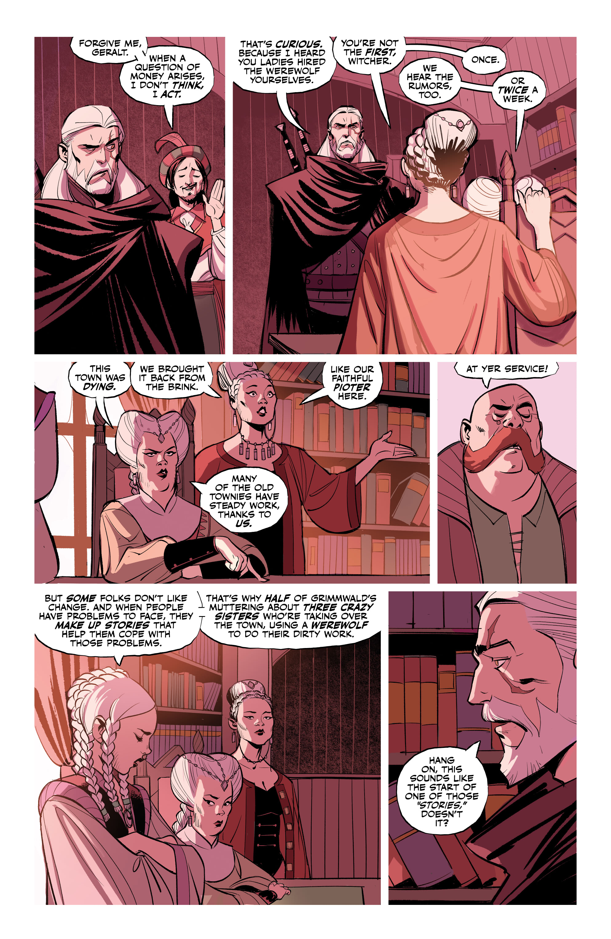 Read online The Witcher: The Ballad of Two Wolves comic -  Issue #1 - 18