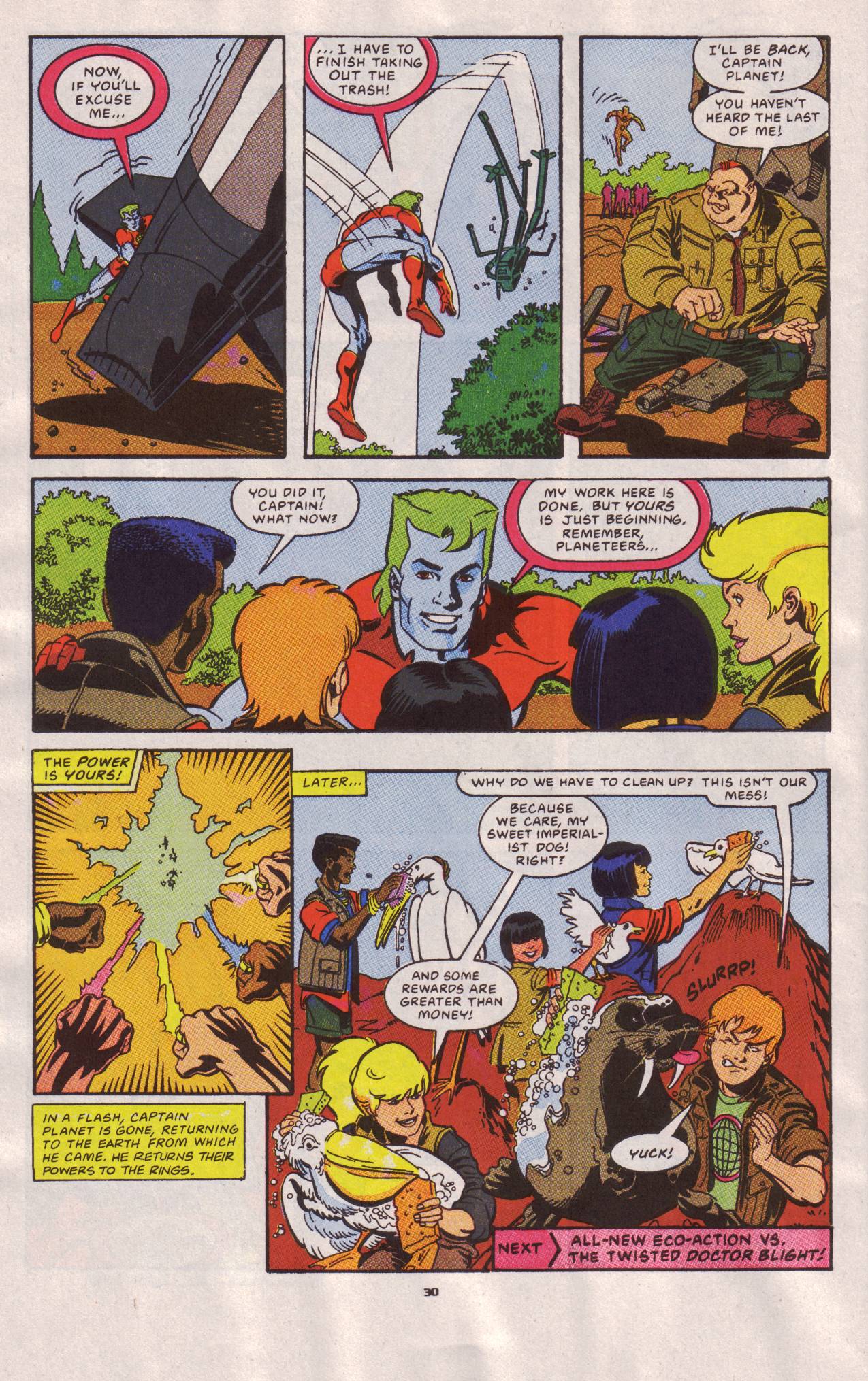 Read online Captain Planet and the Planeteers comic -  Issue #1 - 23