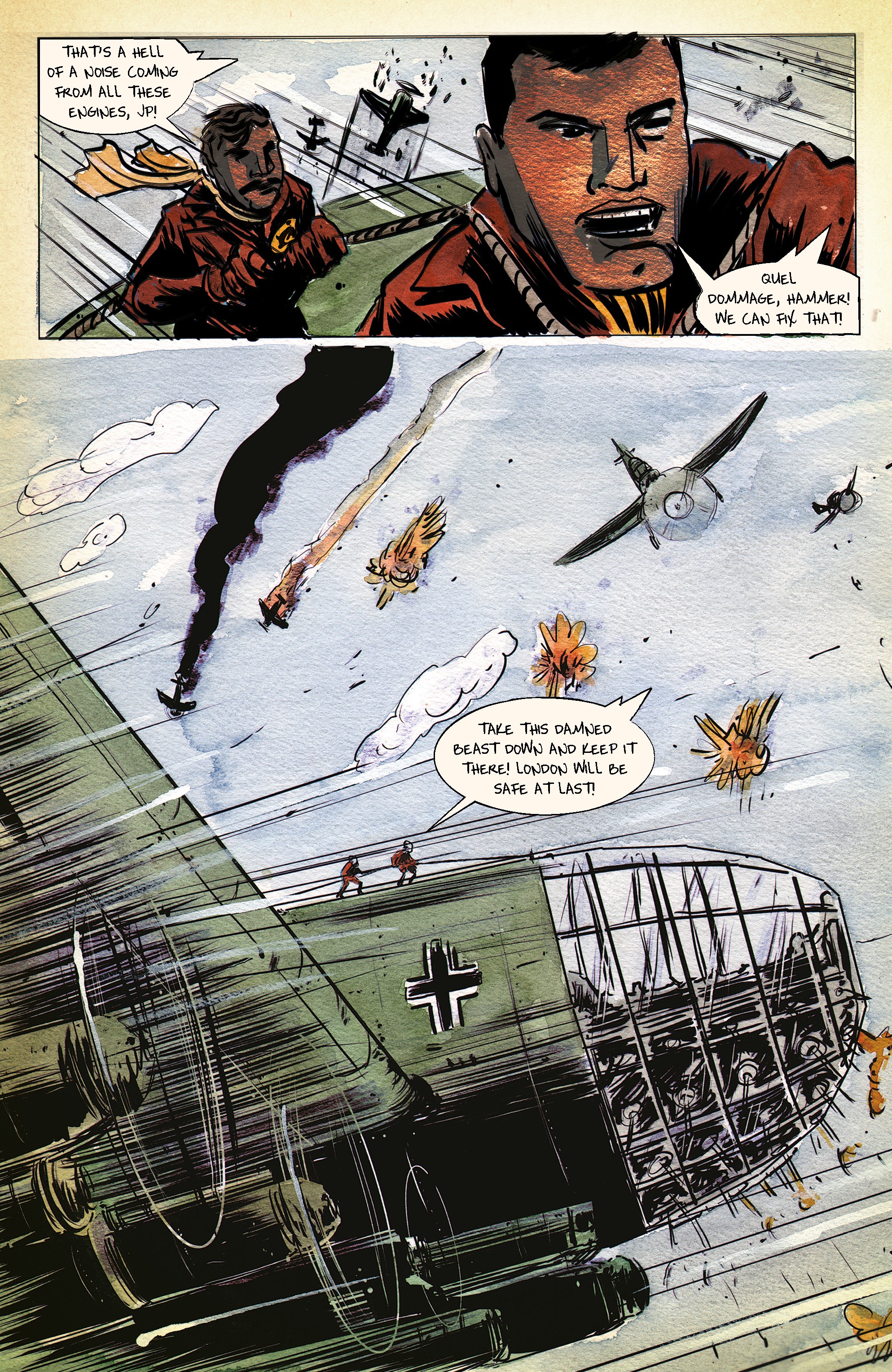 Read online Black Hammer '45: From the World of Black Hammer comic -  Issue #1 - 6