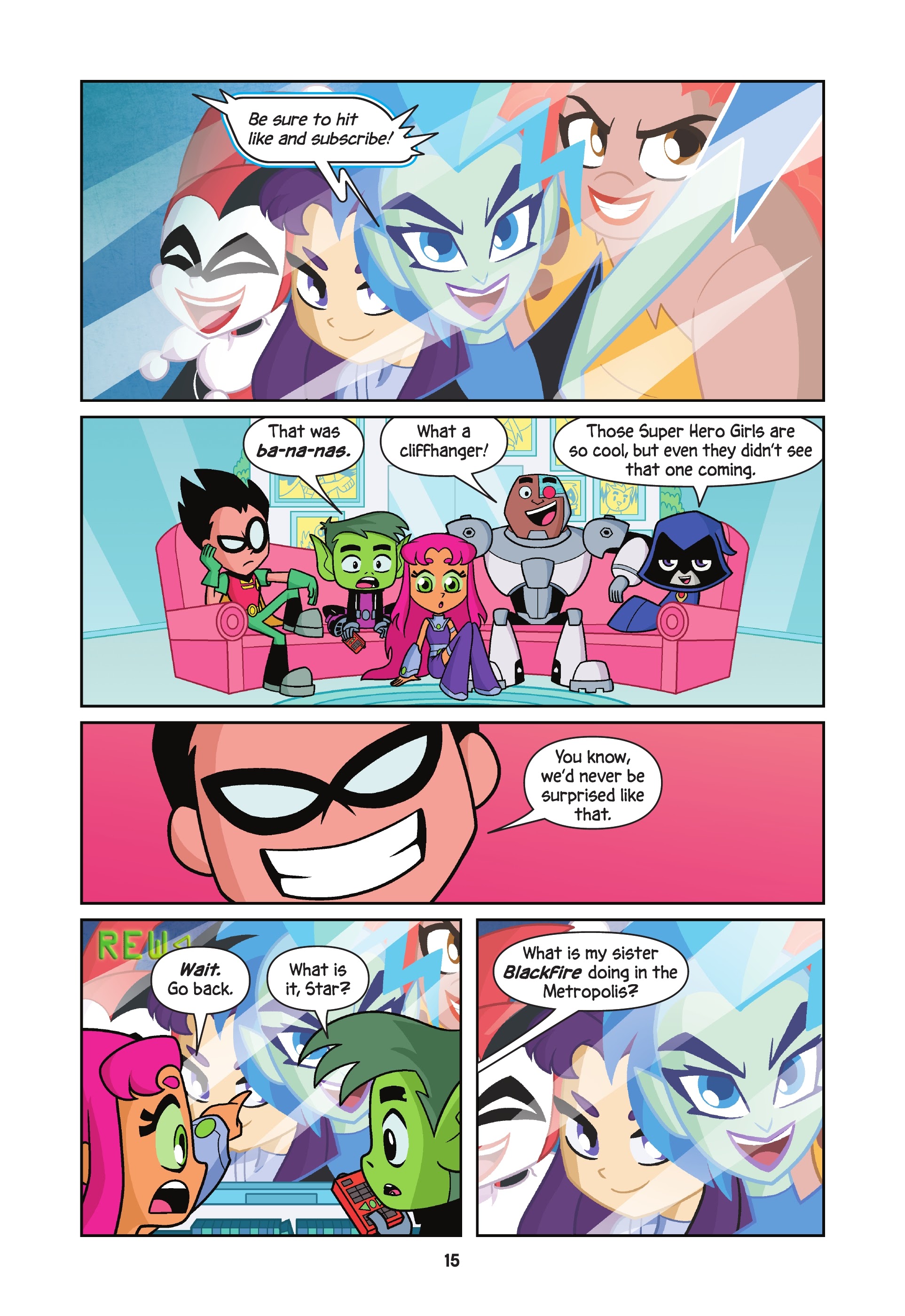 Read online Teen Titans Go!/DC Super Hero Girls: Exchange Students comic -  Issue # TPB (Part 1) - 14