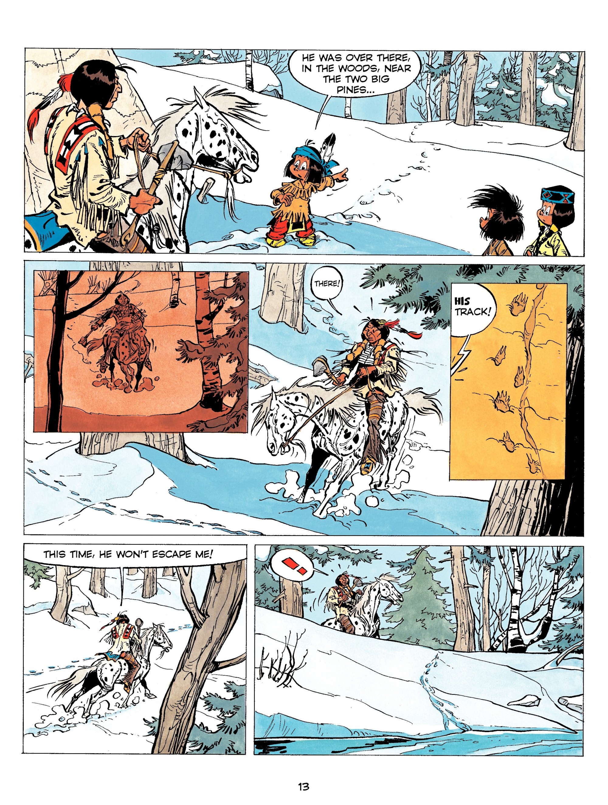 Read online Yakari comic -  Issue #6 - 13