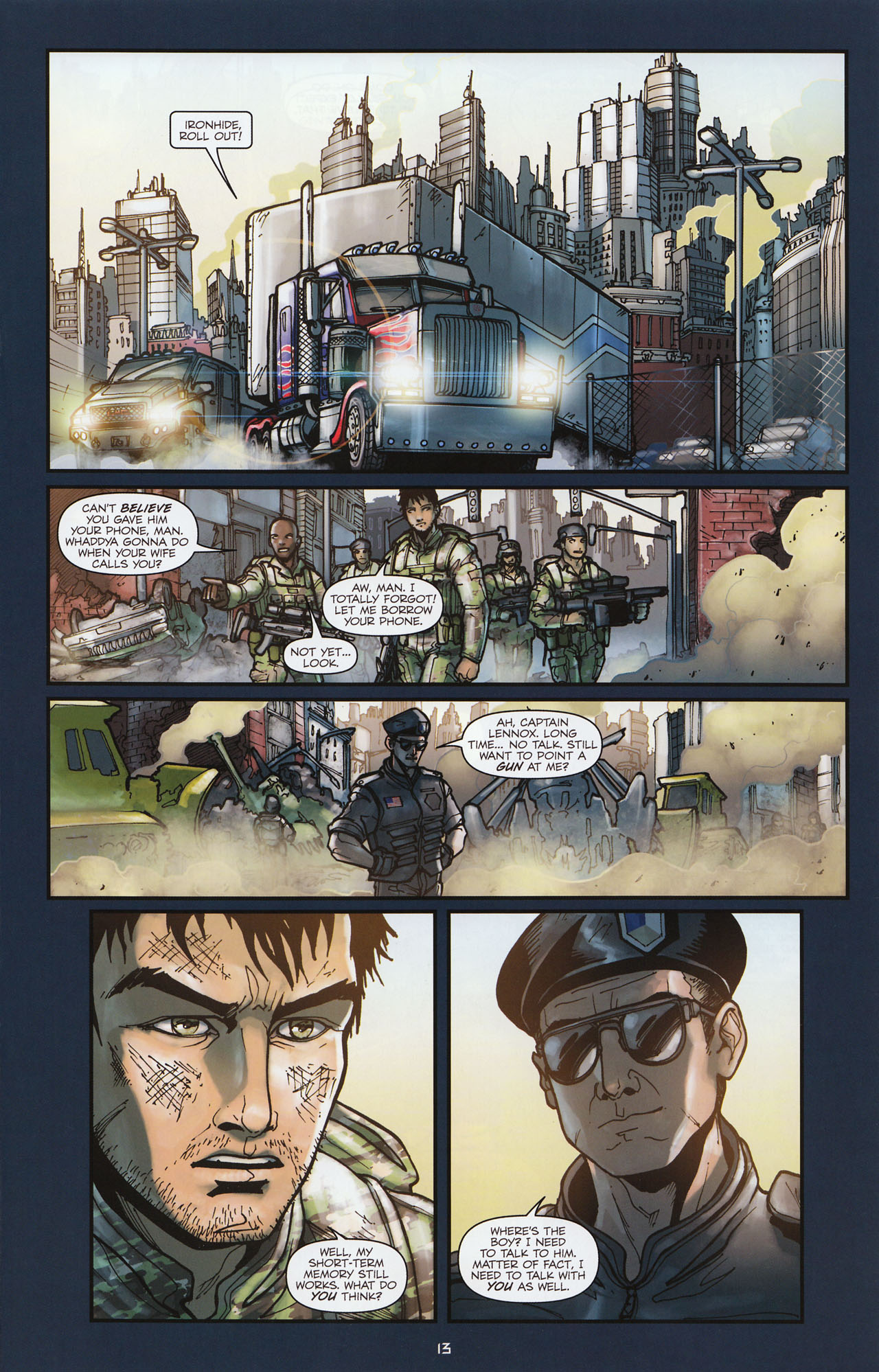 Read online Transformers: Alliance comic -  Issue #1 - 16