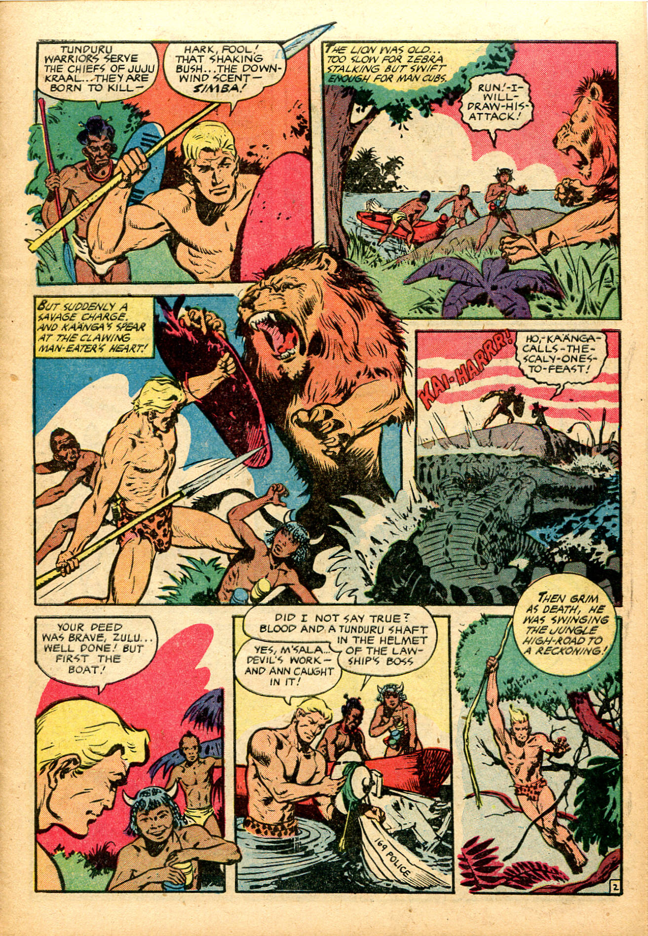 Read online Jungle Comics comic -  Issue #148 - 5