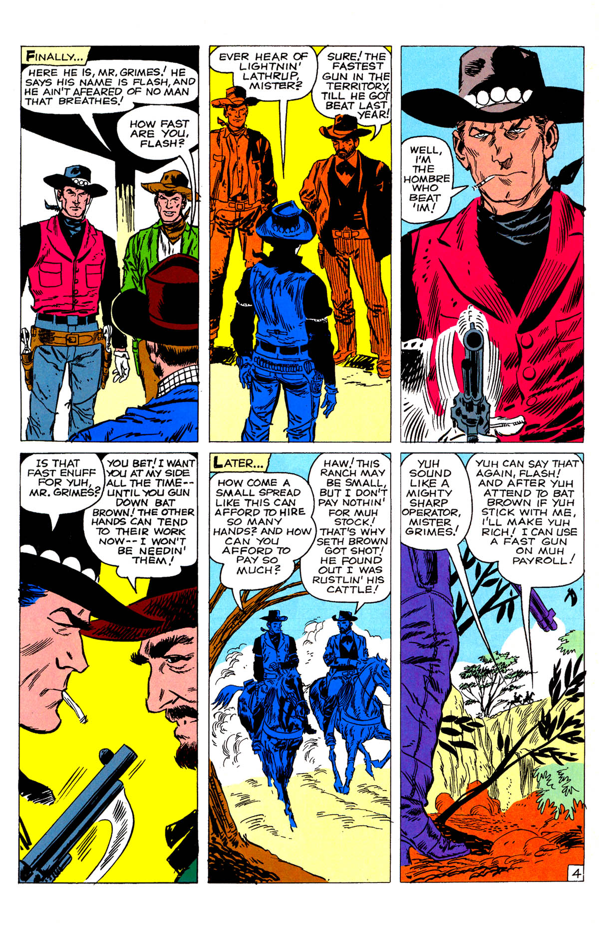 Read online Marvel Westerns: Outlaw Files comic -  Issue #Marvel Westerns Western Legends - 44