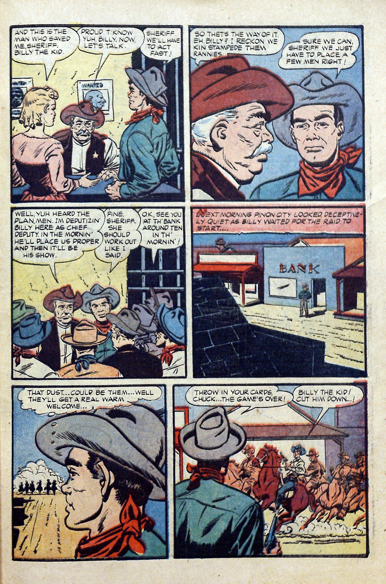 Read online Billy the Kid Adventure Magazine comic -  Issue #18 - 31