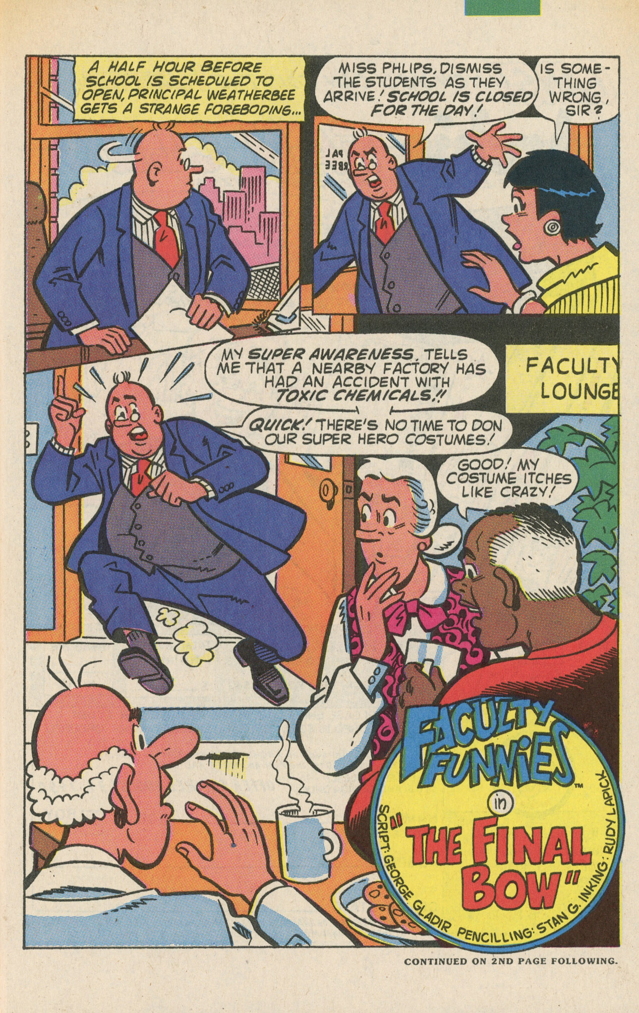Read online Faculty Funnies comic -  Issue #5 - 27