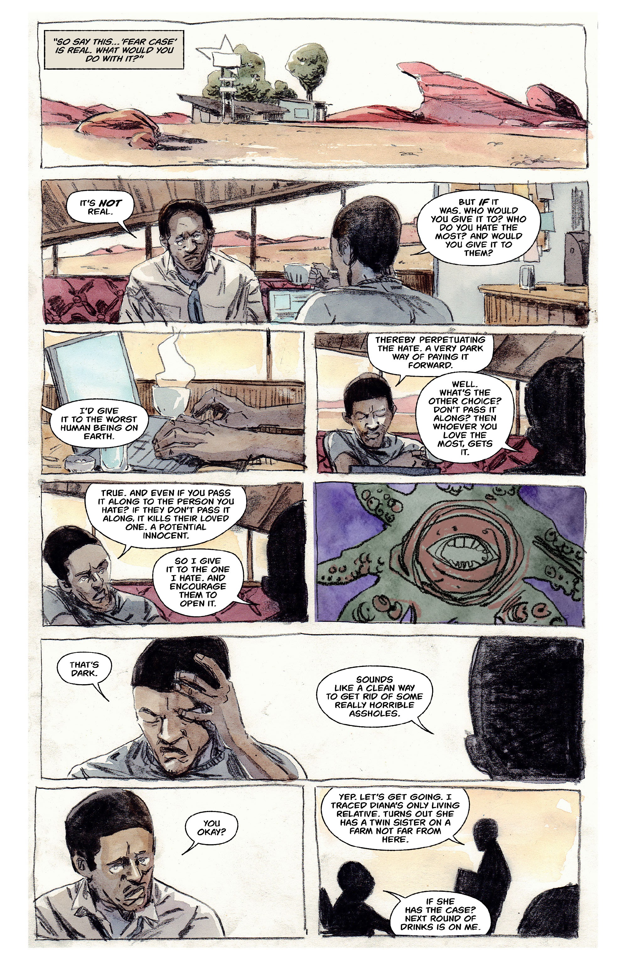 Read online Fear Case comic -  Issue #2 - 9
