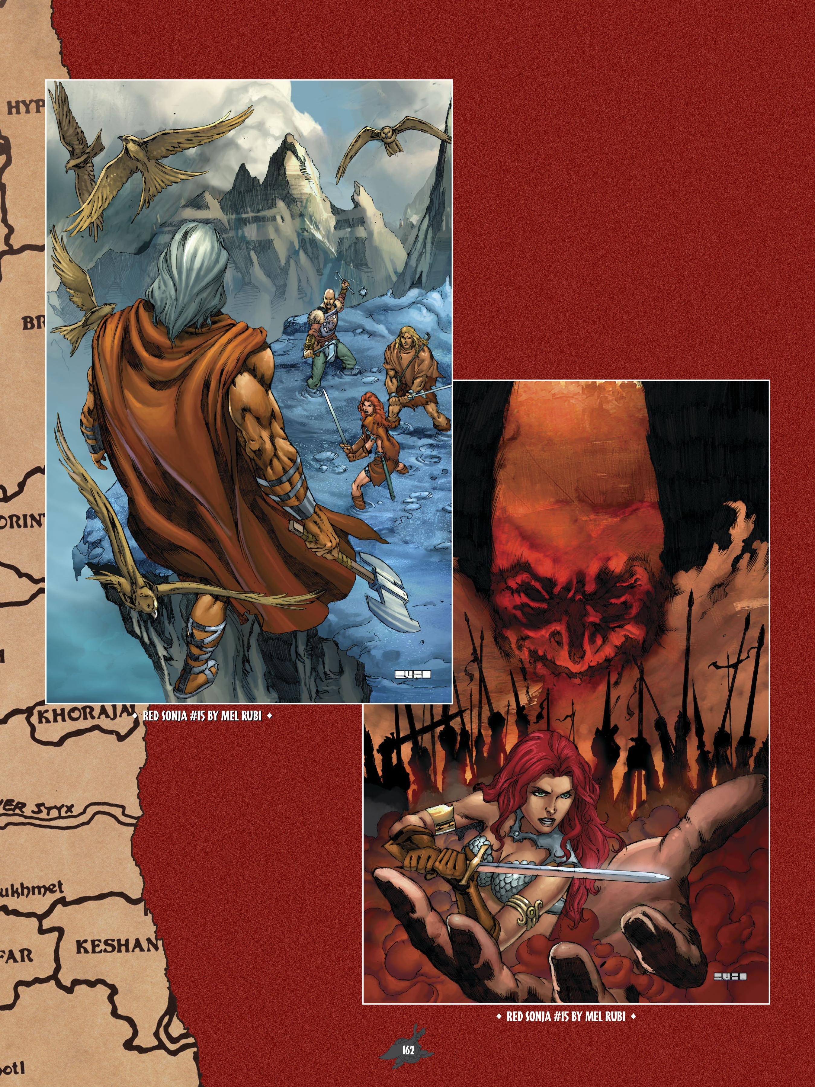 Read online The Art of Red Sonja comic -  Issue # TPB 1 (Part 2) - 55