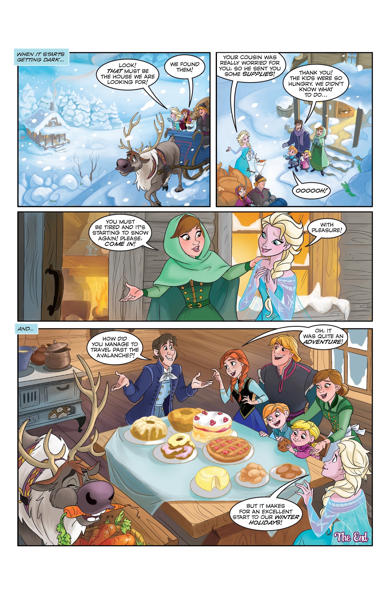 Read online Disney Frozen comic -  Issue #3 - 30