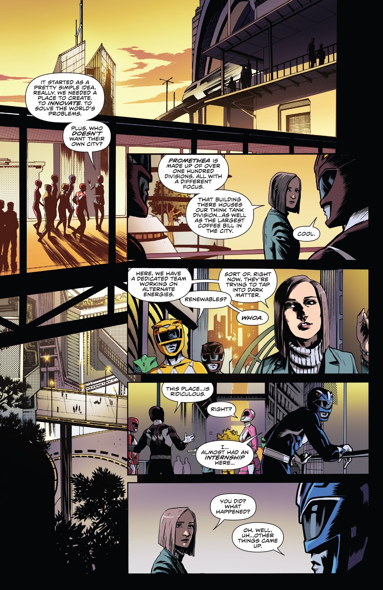 Read online Mighty Morphin Power Rangers comic -  Issue #21 - 7