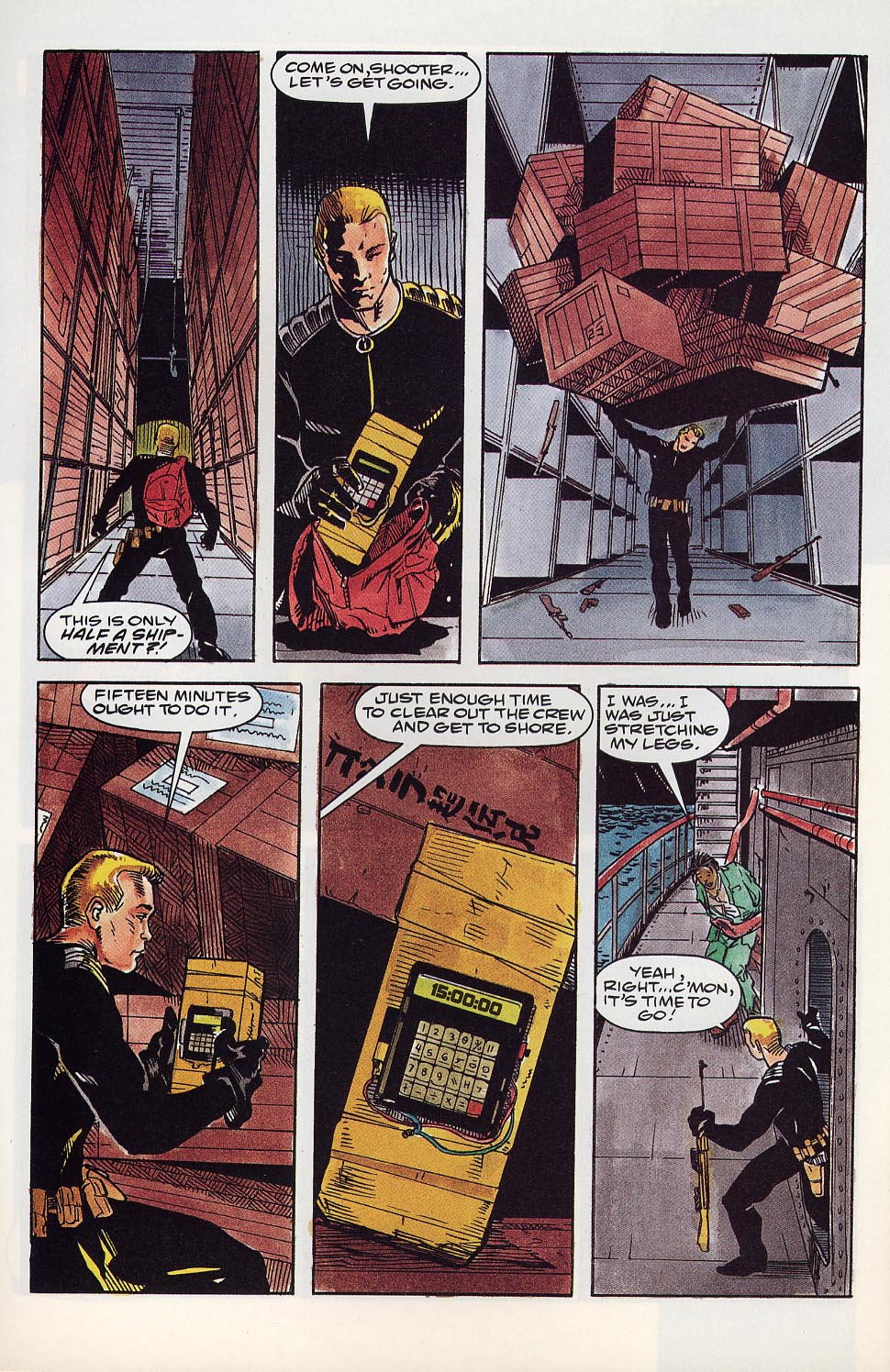 Read online Dogs of War comic -  Issue #4 - 19