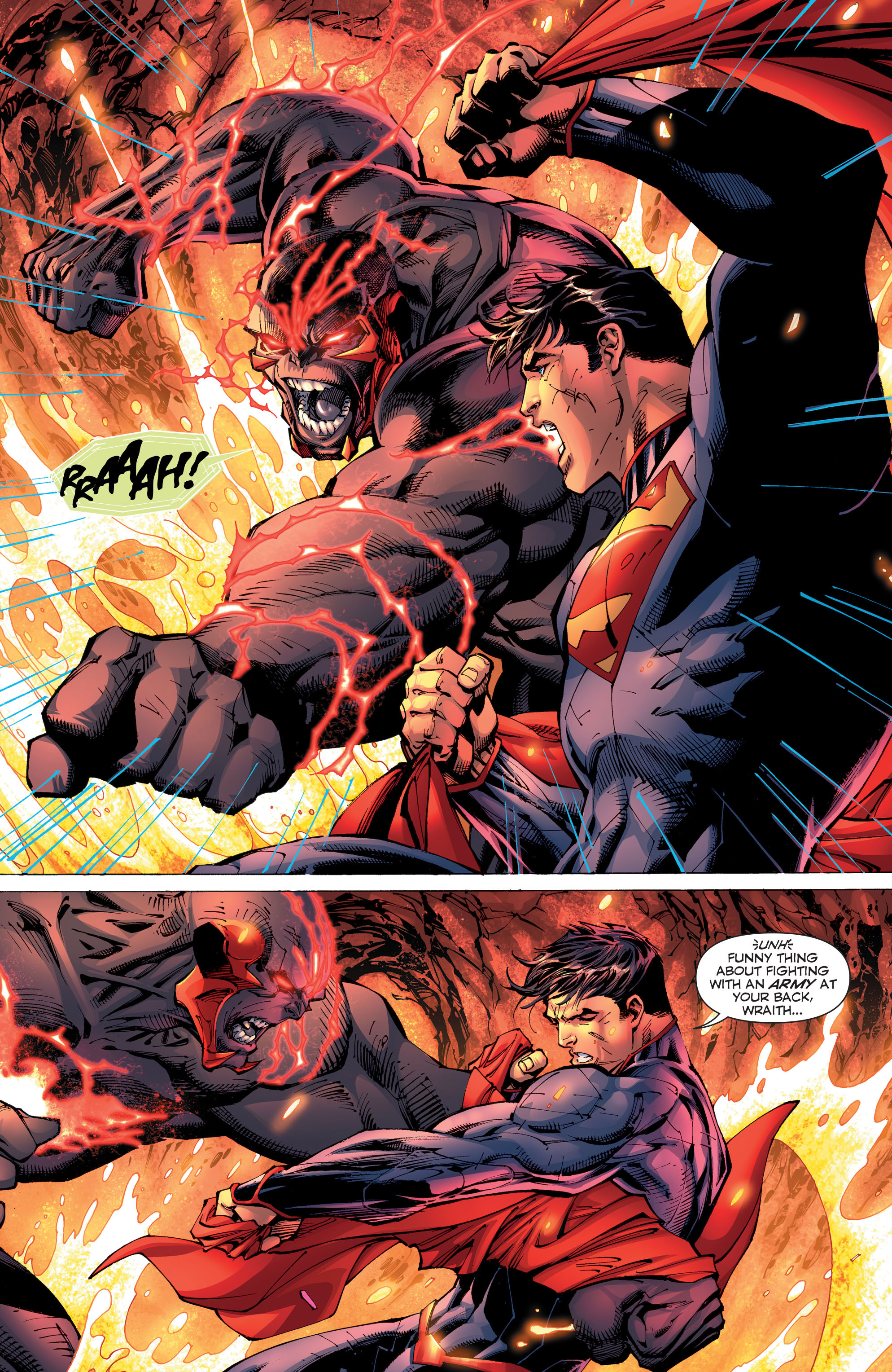 Read online Superman Unchained (2013) comic -  Issue #8 - 16