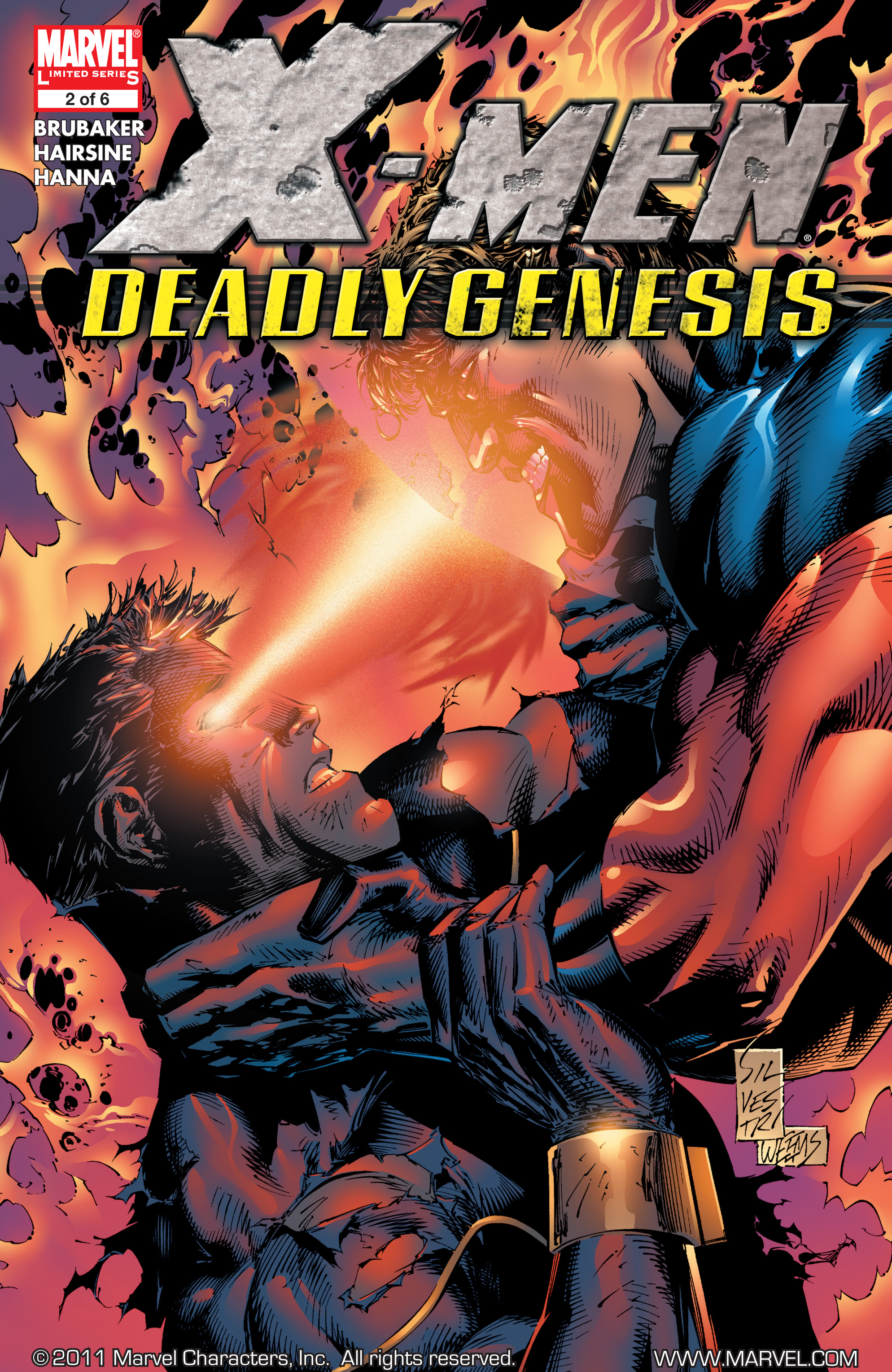 Read online X-Men: Deadly Genesis comic -  Issue #2 - 1