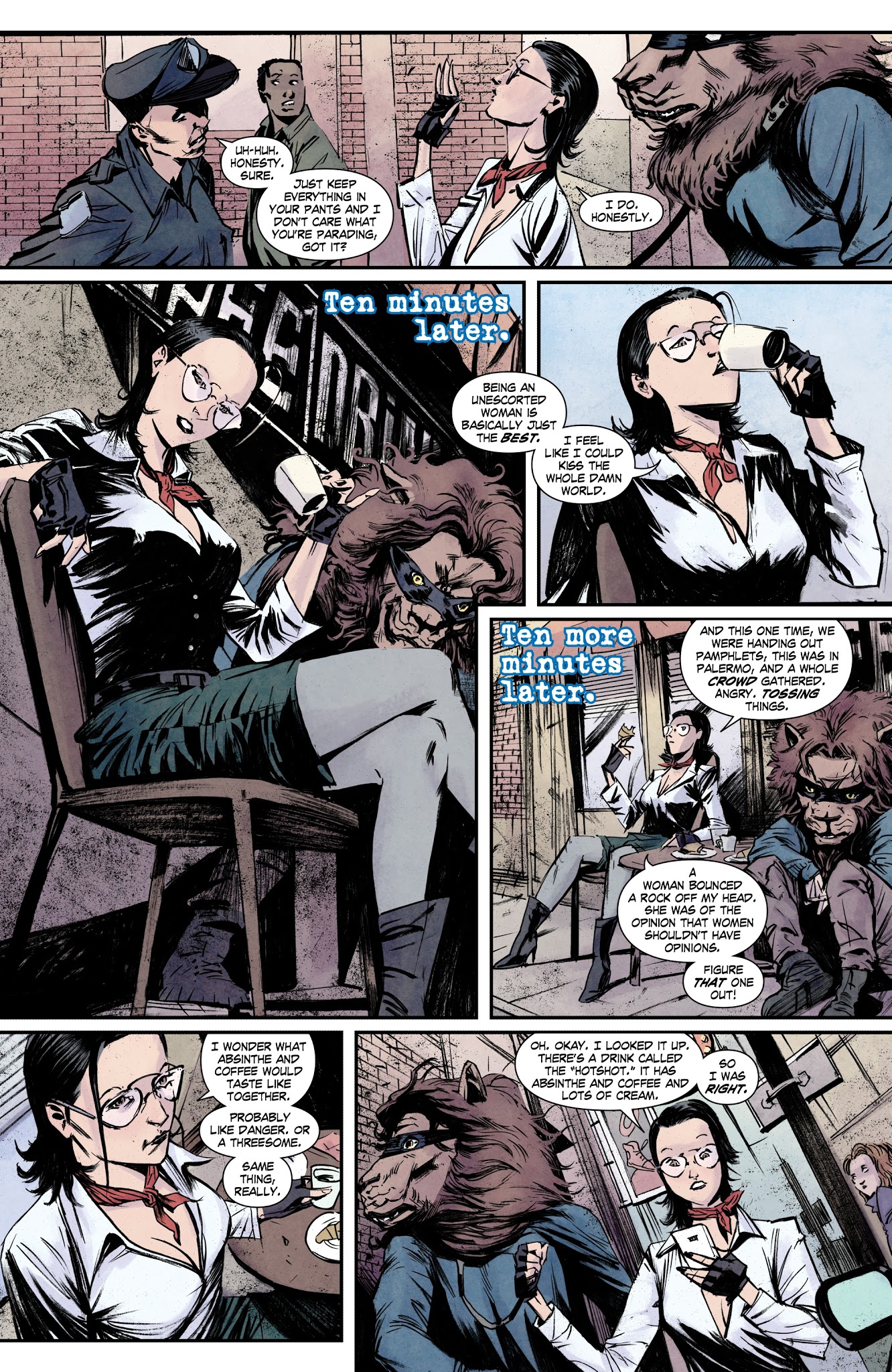 Read online Made Men comic -  Issue #5 - 6