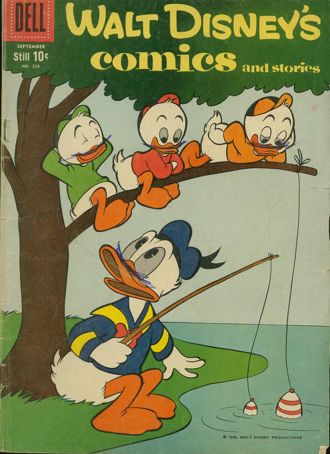 Read online Walt Disney's Comics and Stories comic -  Issue #228 - 1