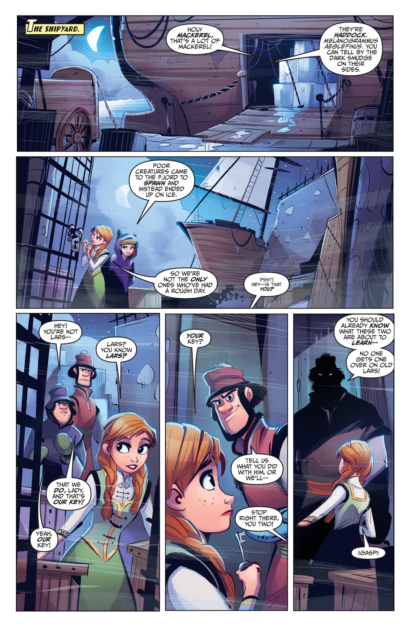 Read online Disney Frozen: Breaking Boundaries comic -  Issue #3 - 9