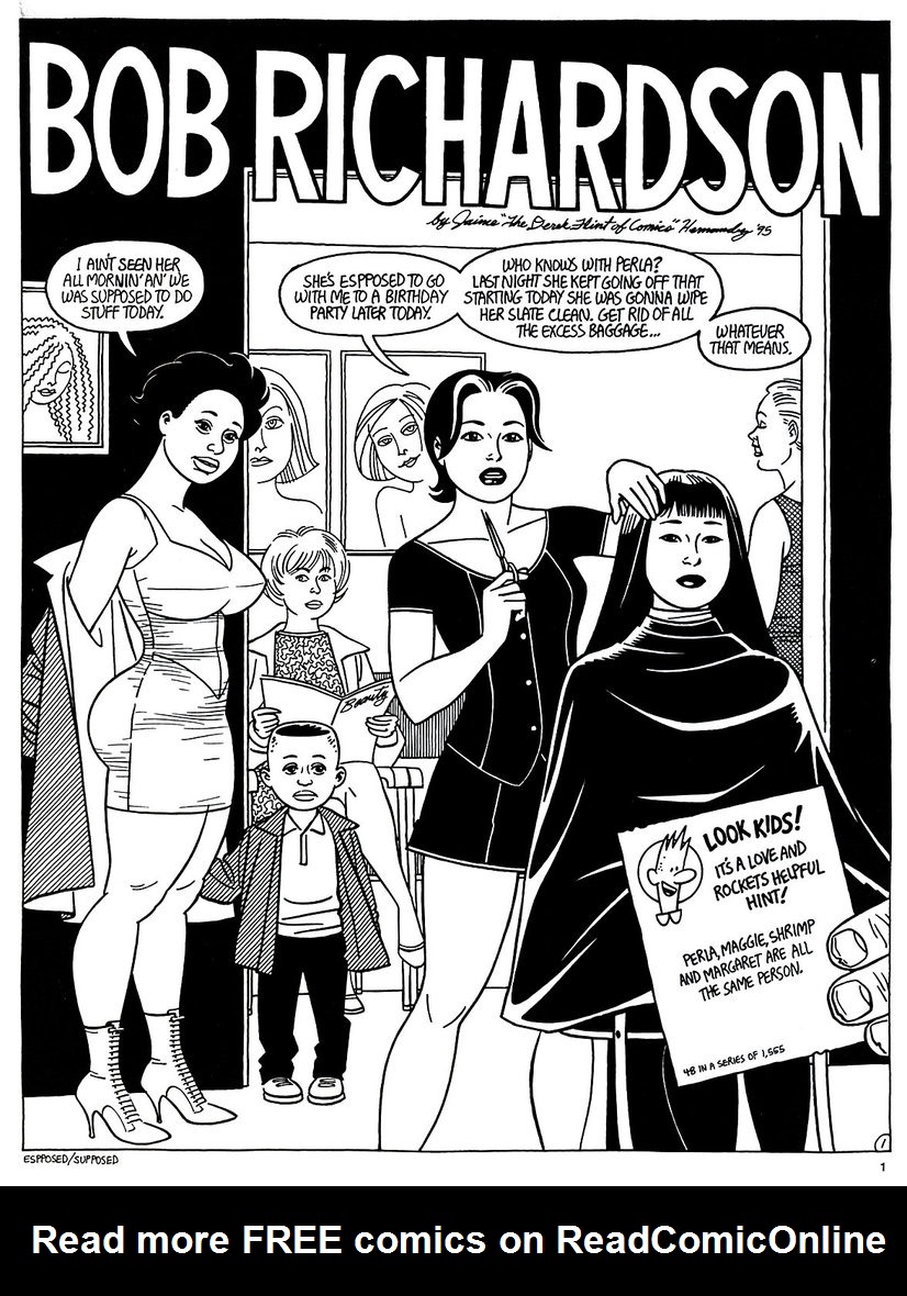 Read online Love and Rockets (1982) comic -  Issue #48 - 3