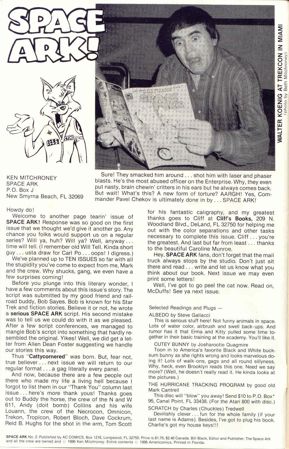 Read online Space Ark comic -  Issue #2 - 2