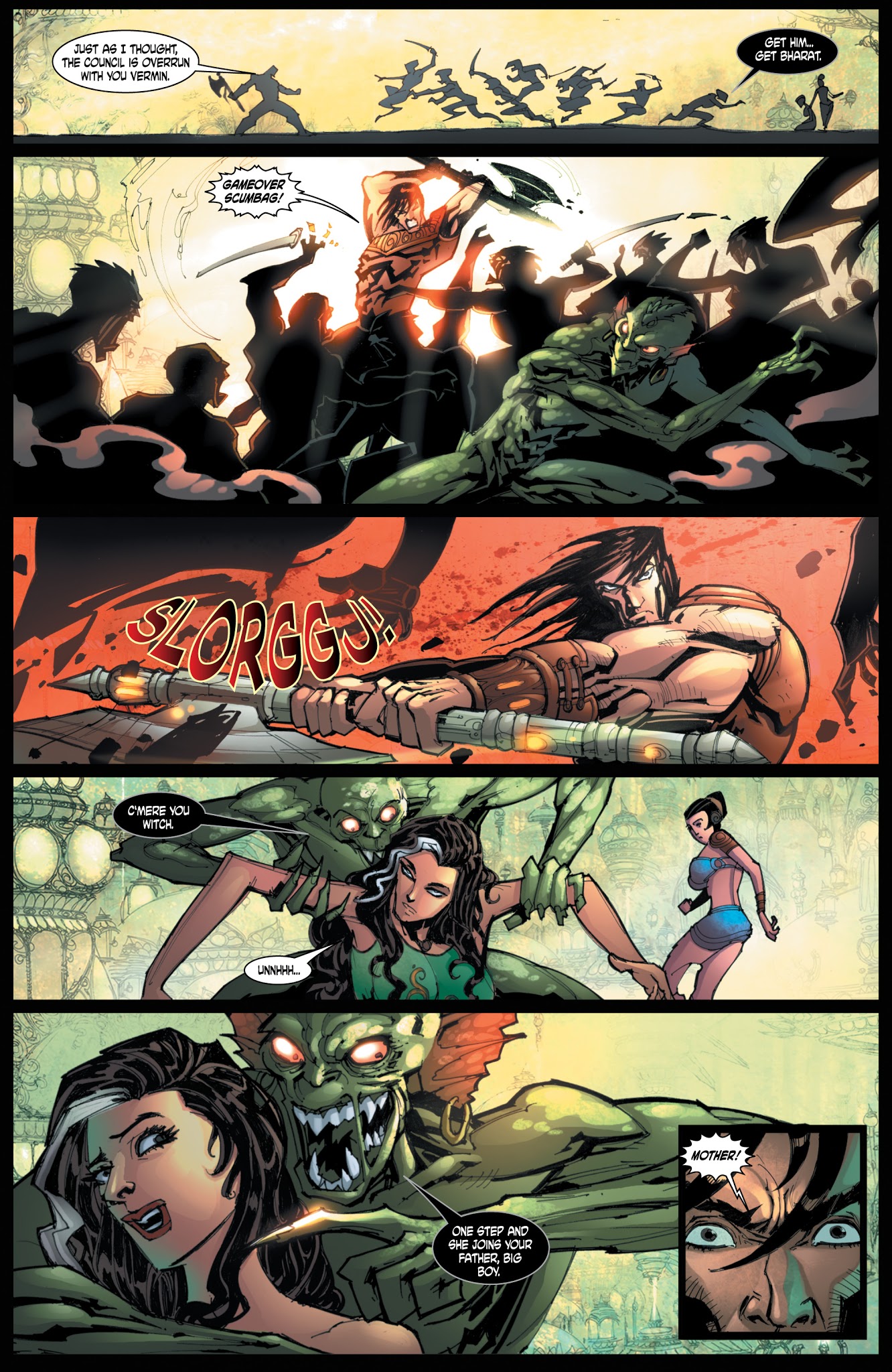 Read online Ramayan 3392 A.D. comic -  Issue #8 - 21