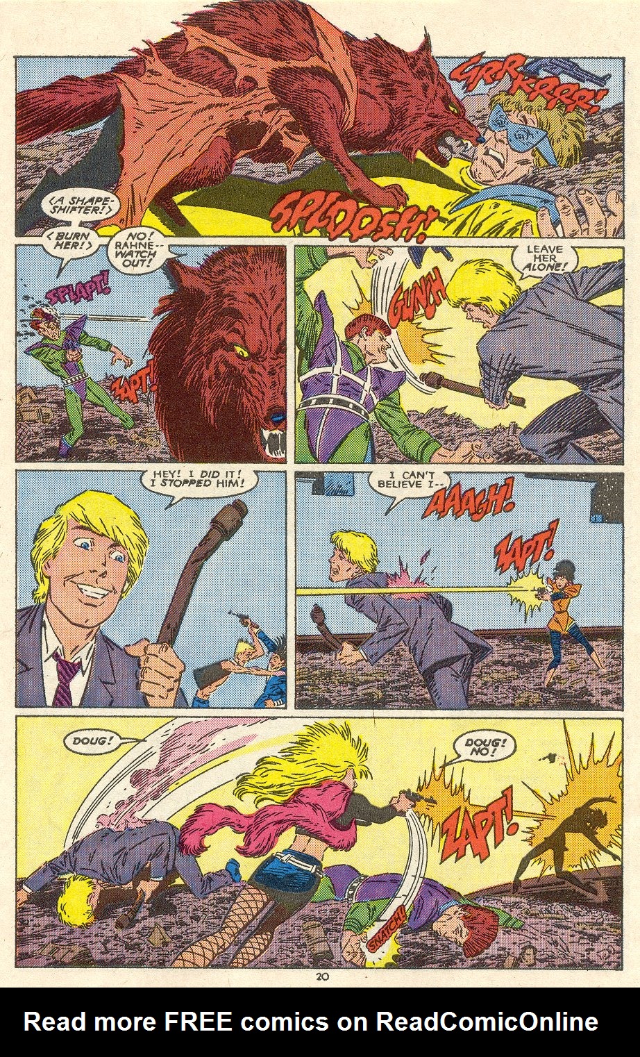 Read online The New Mutants comic -  Issue #55 - 21