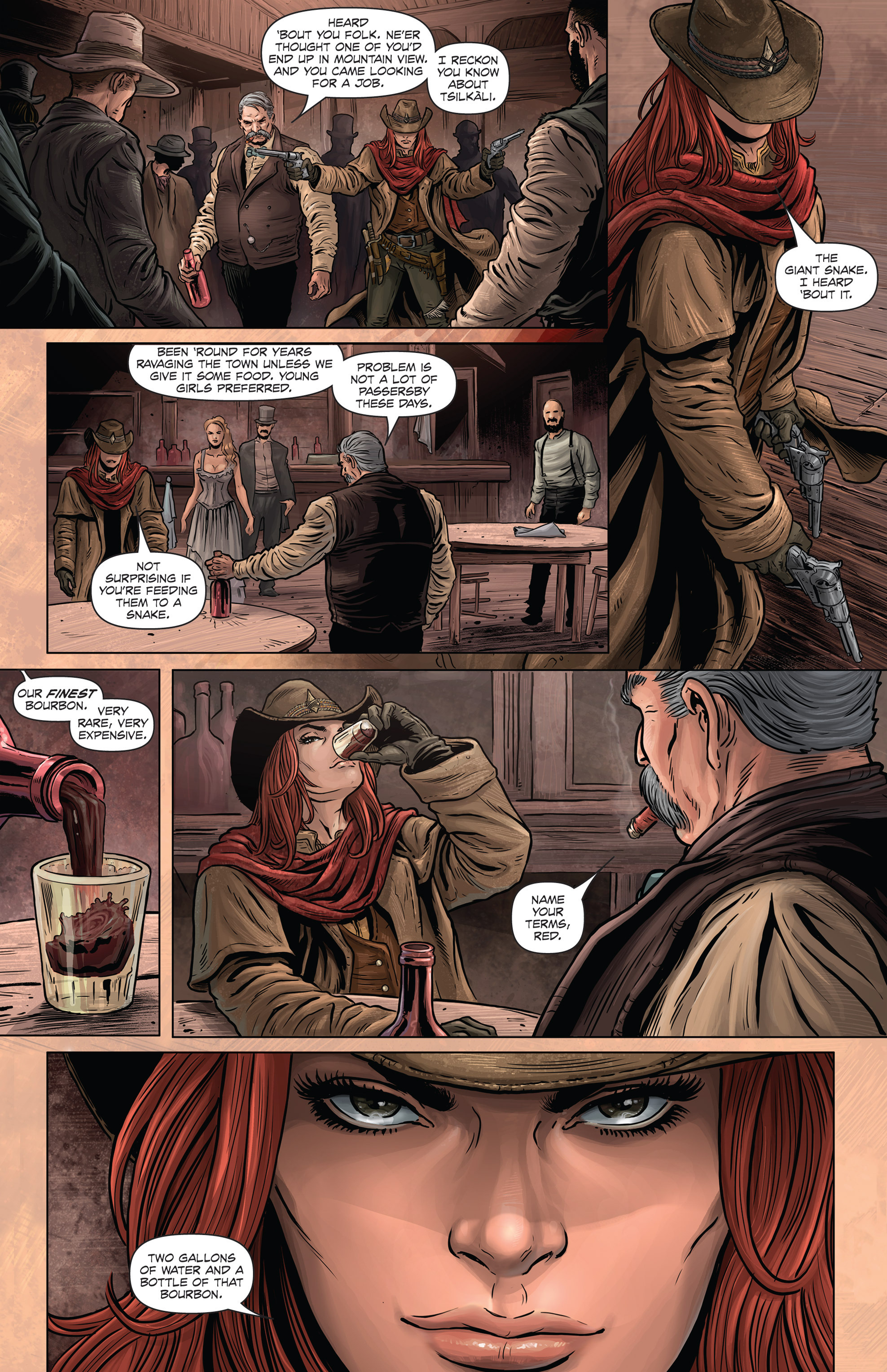 Read online The Few and Cursed comic -  Issue #1 - 9