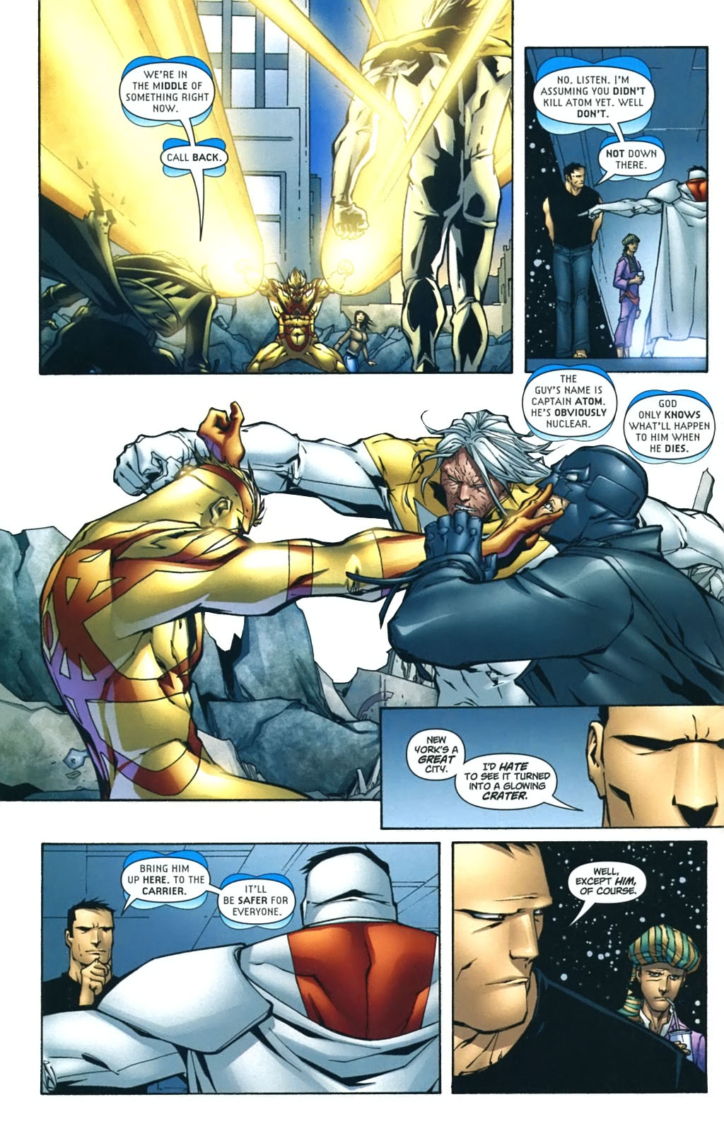 Read online Captain Atom: Armageddon comic -  Issue #8 - 21