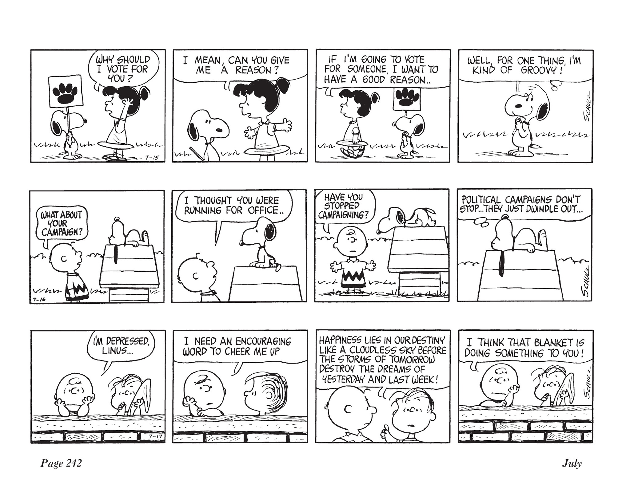 Read online The Complete Peanuts comic -  Issue # TPB 9 - 253
