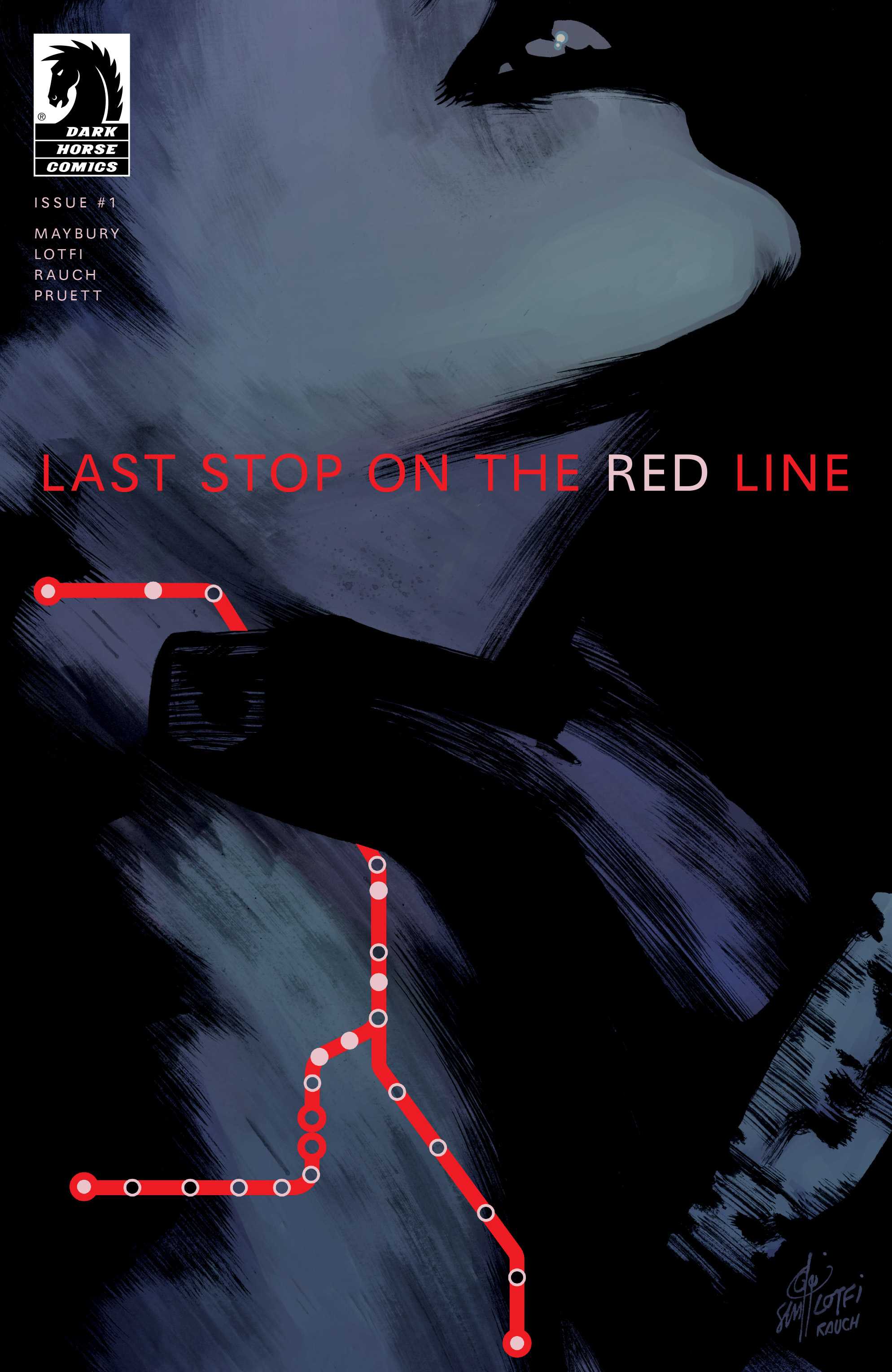 Read online Last Stop On the Red Line comic -  Issue #1 - 1