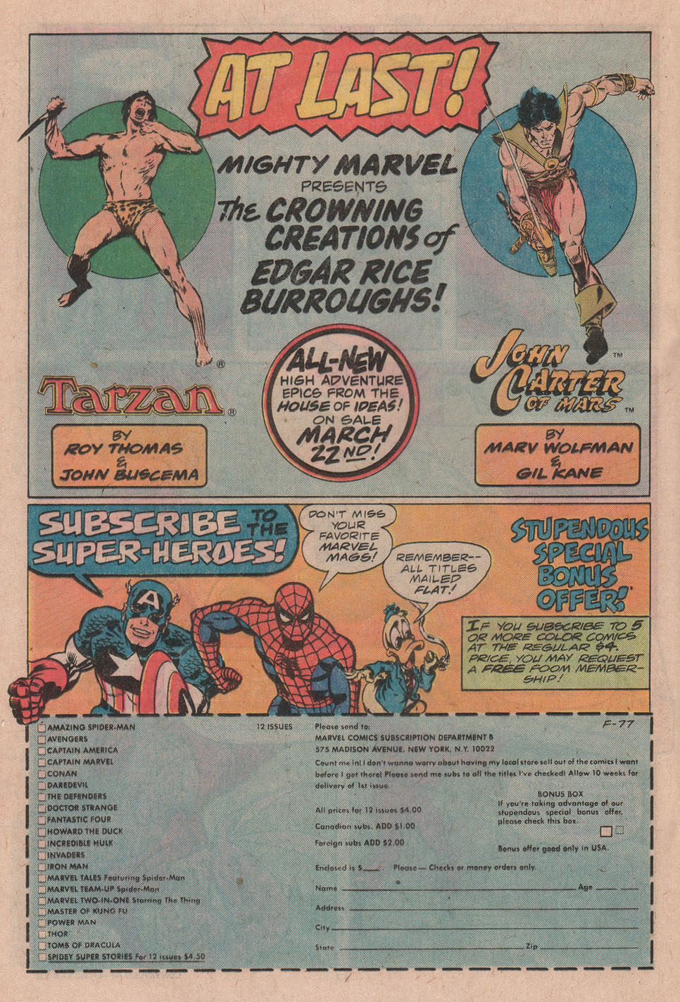 Read online Marvel Presents comic -  Issue #11 - 20