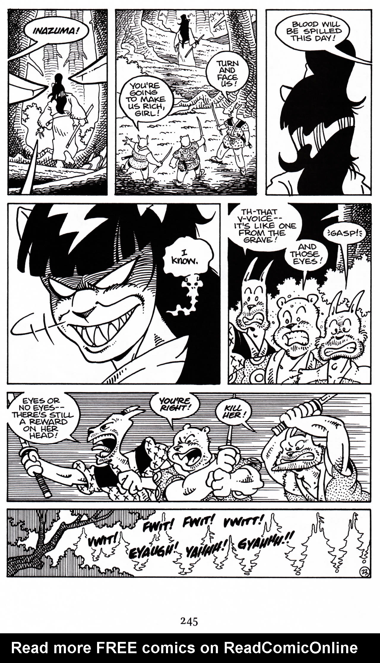 Read online Usagi Yojimbo (1996) comic -  Issue #22 - 24