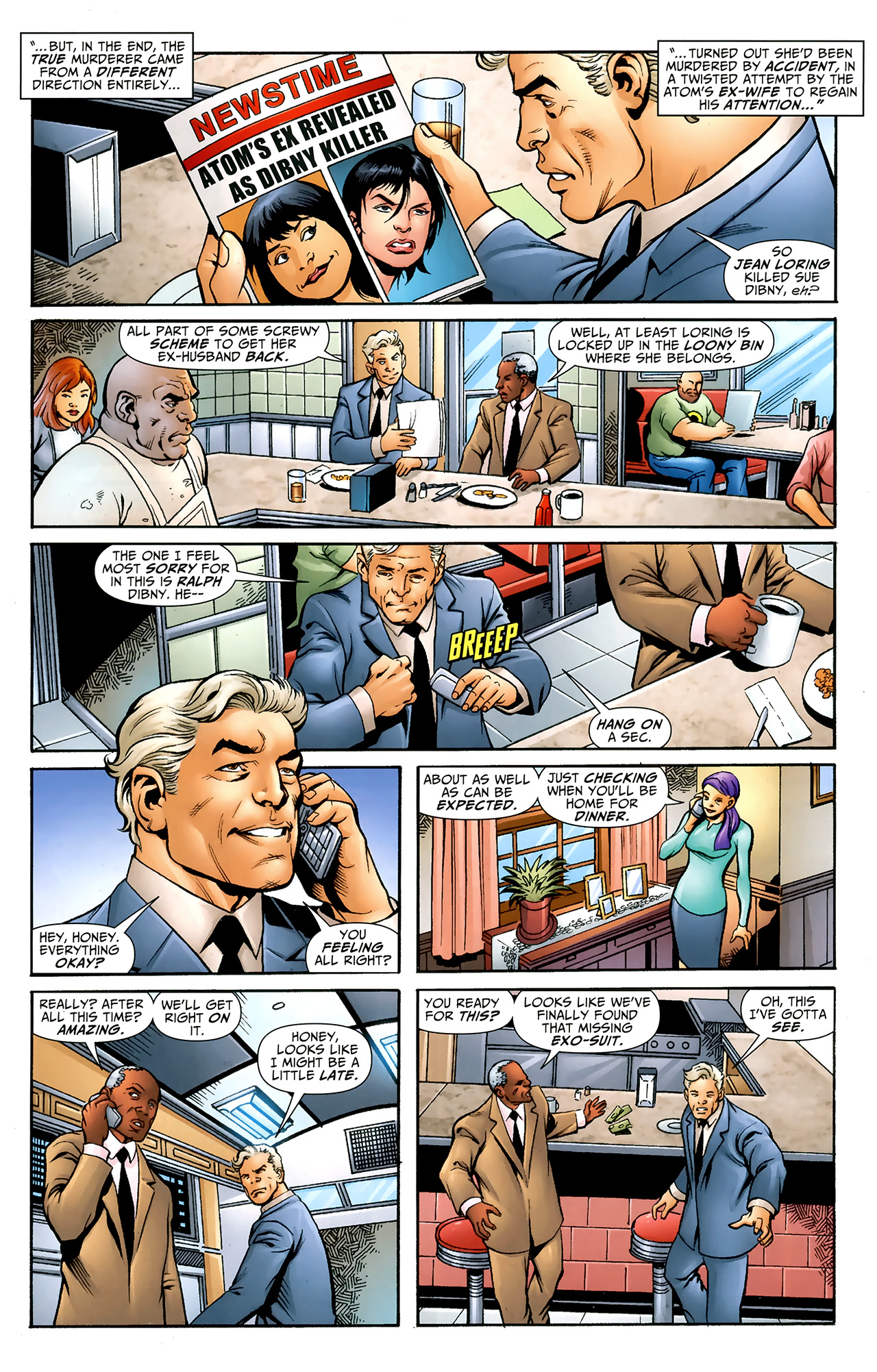 Read online DC Universe: Legacies comic -  Issue #10 - 11