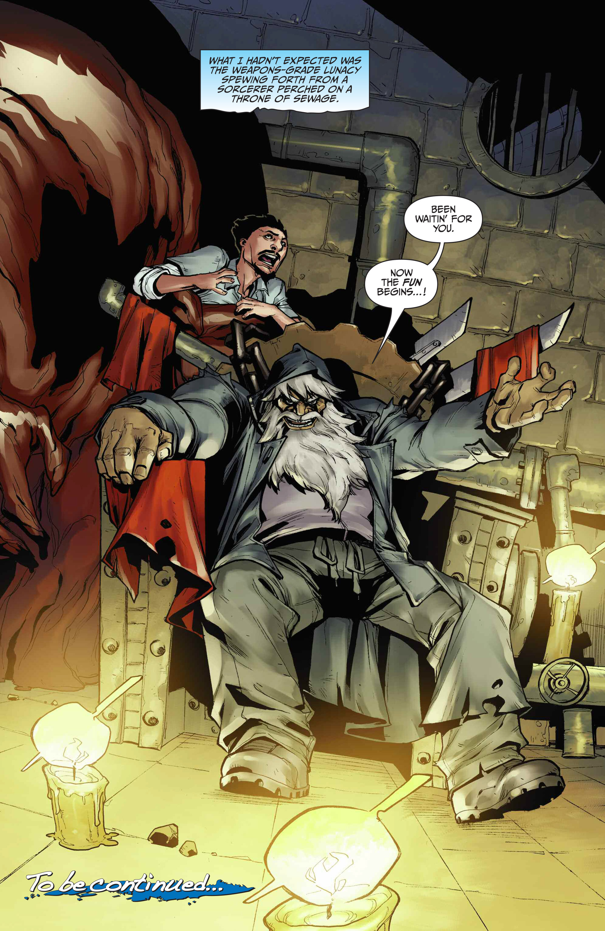 Read online Jim Butcher's The Dresden Files: Down Town comic -  Issue # _TPB - 95