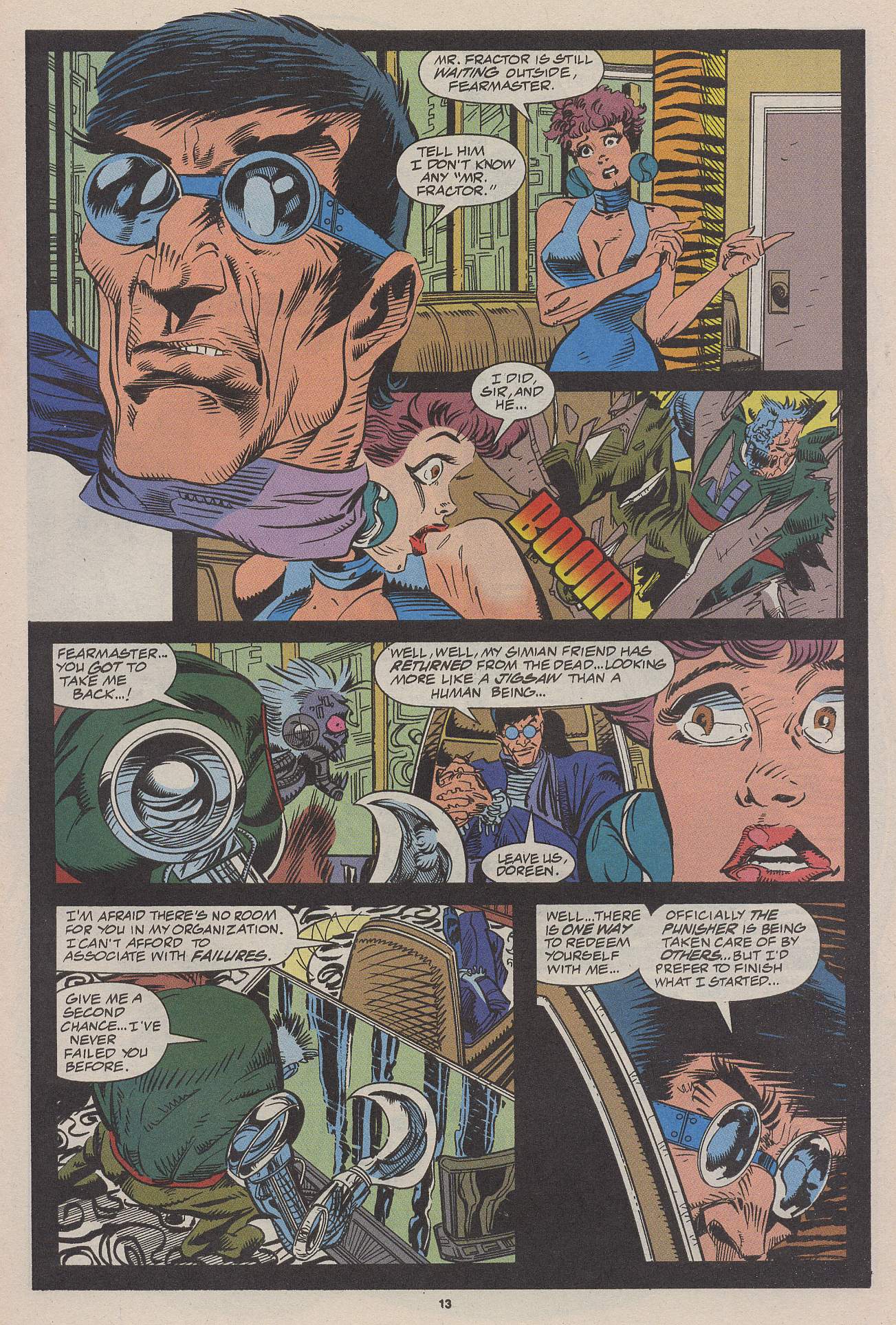 Read online Punisher 2099 comic -  Issue #10 - 12