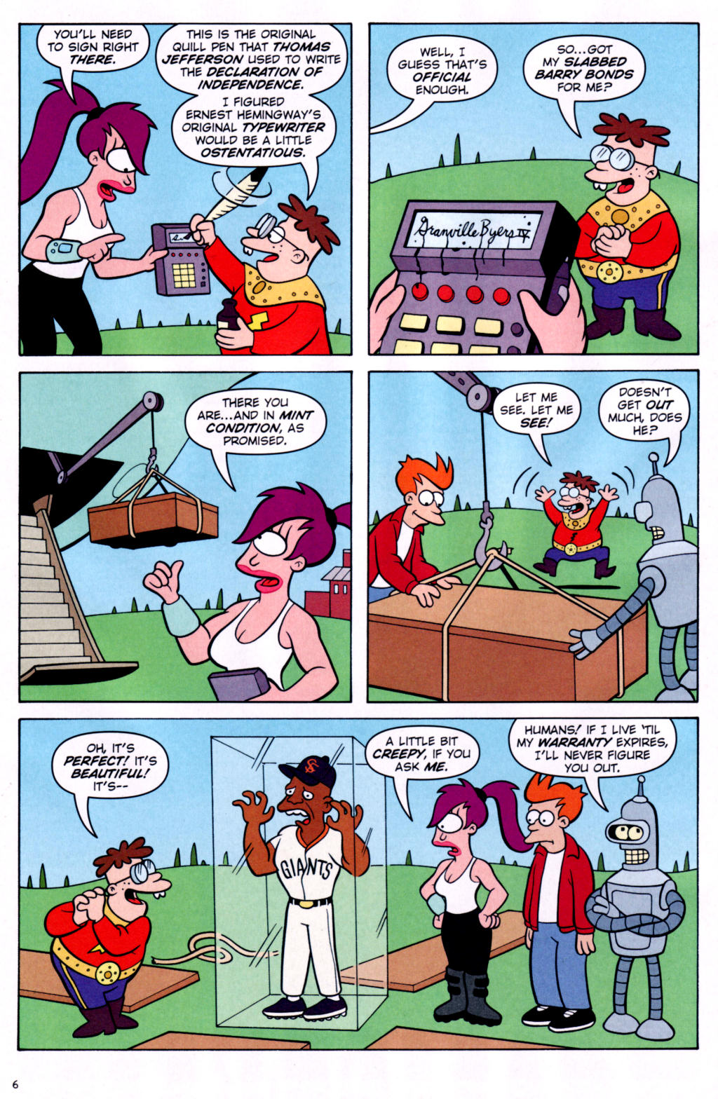 Read online Futurama Comics comic -  Issue #30 - 6