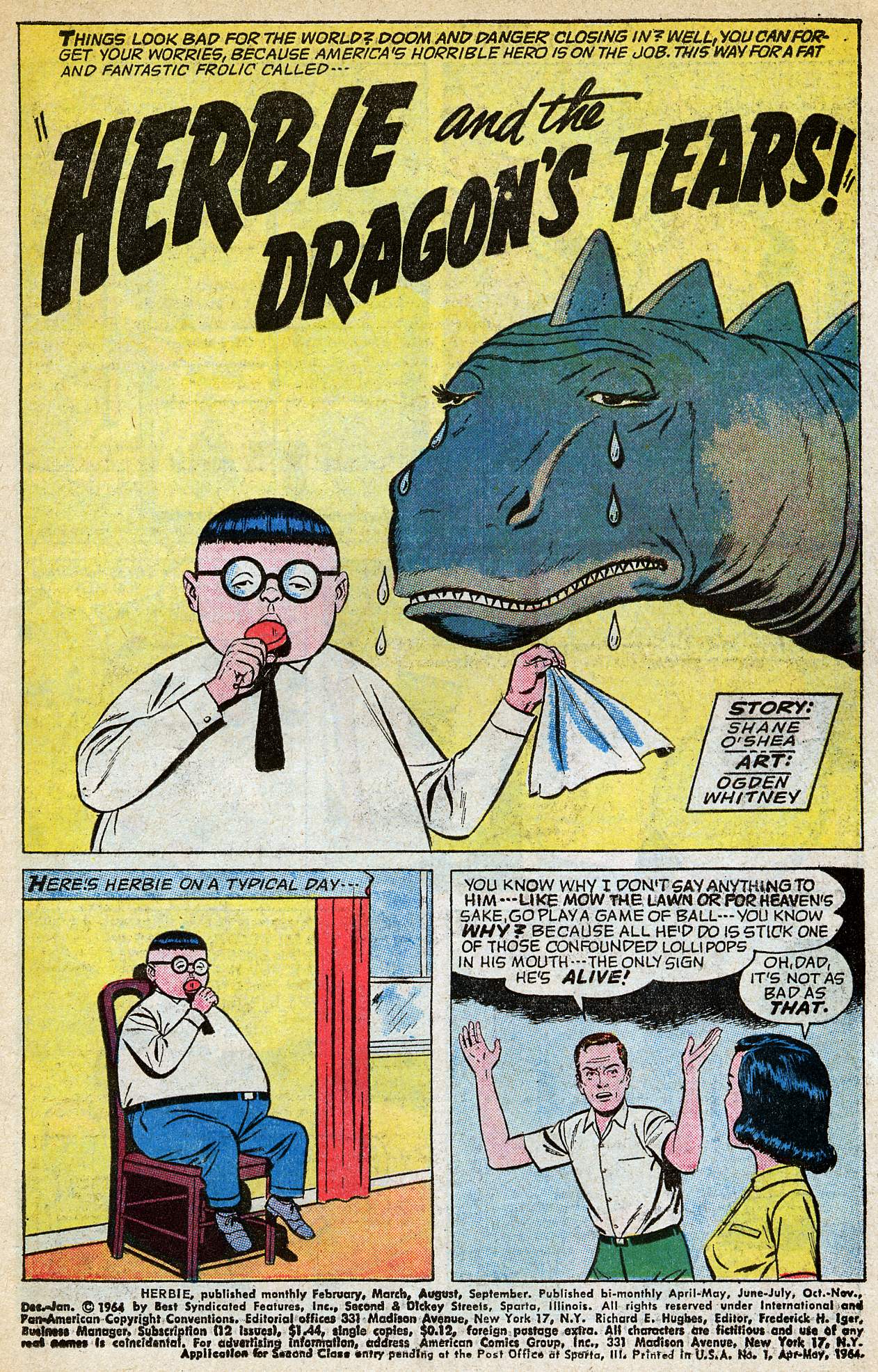 Read online Herbie comic -  Issue #1 - 2