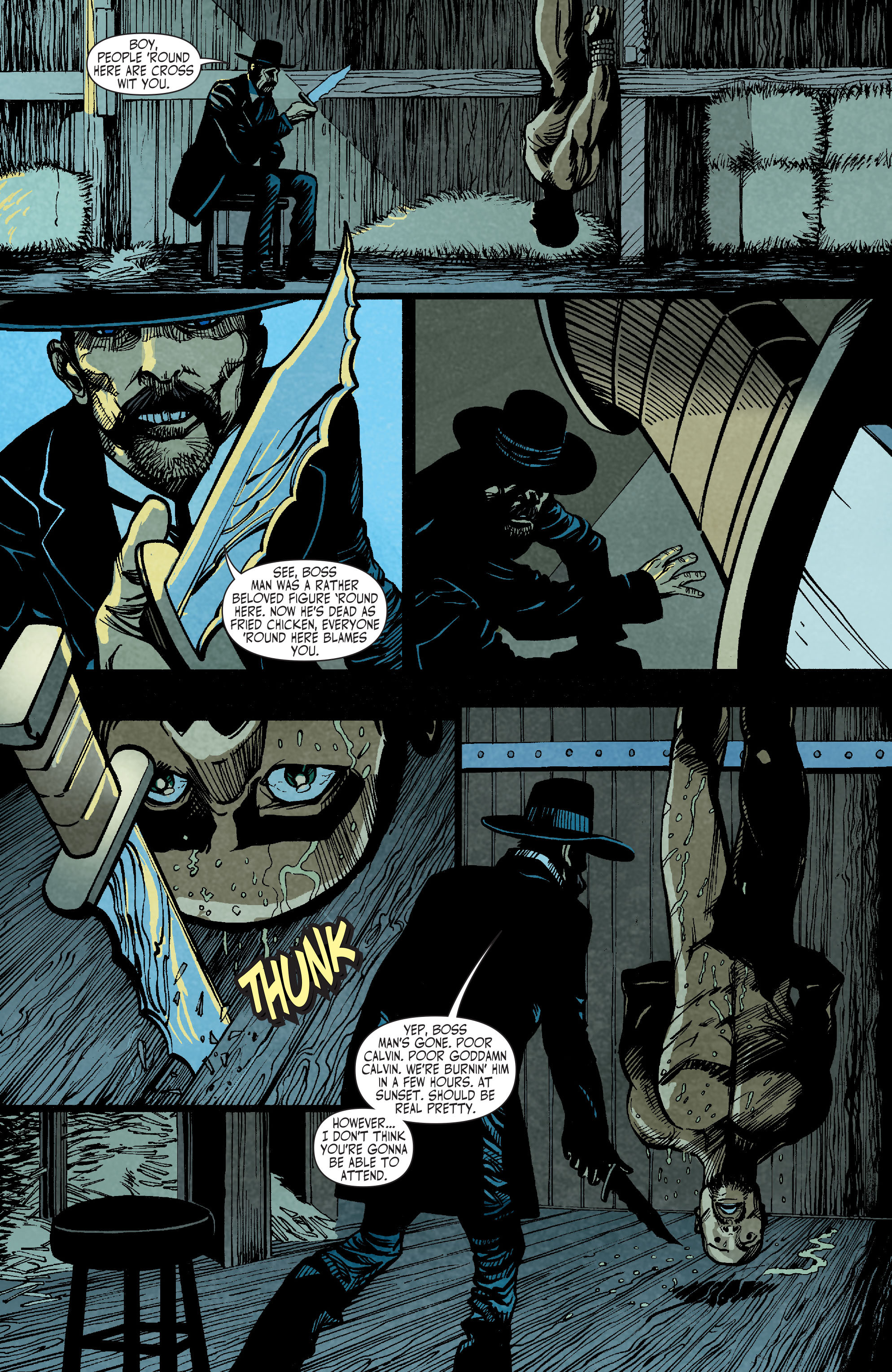 Read online Django Unchained comic -  Issue #6 - 19