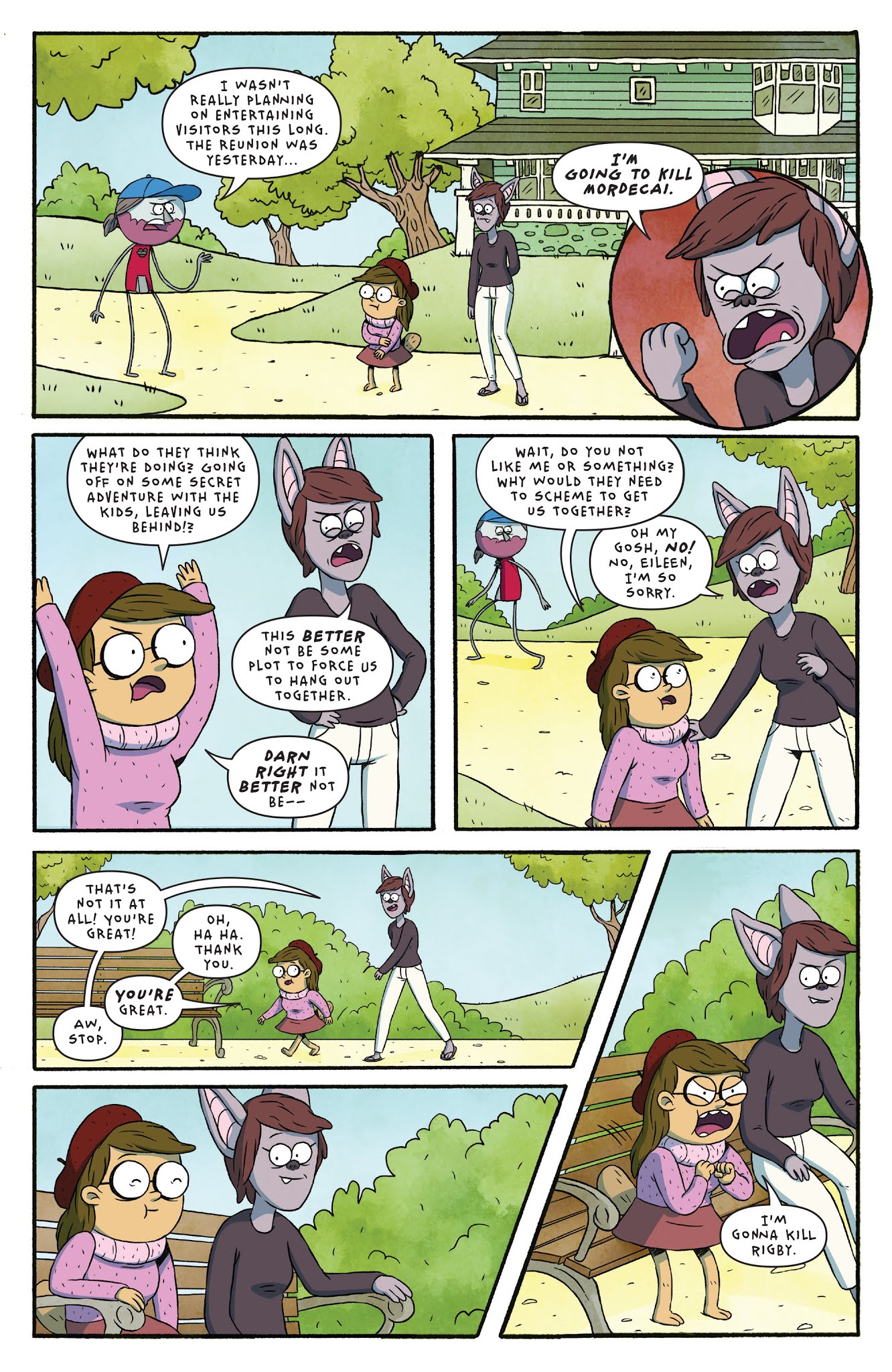 Read online Regular Show: 25 Years Later comic -  Issue #3 - 7