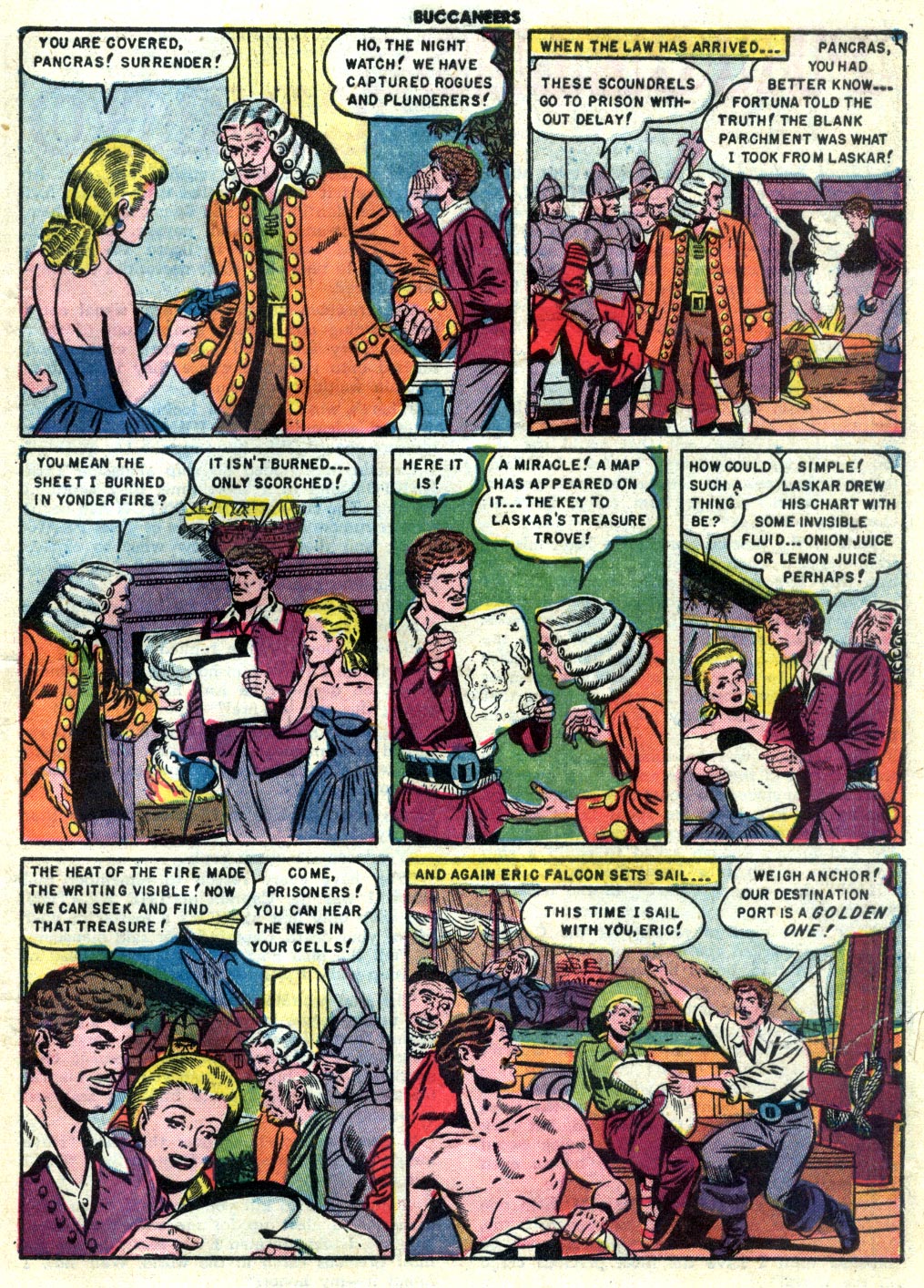 Read online Buccaneers comic -  Issue #23 - 25