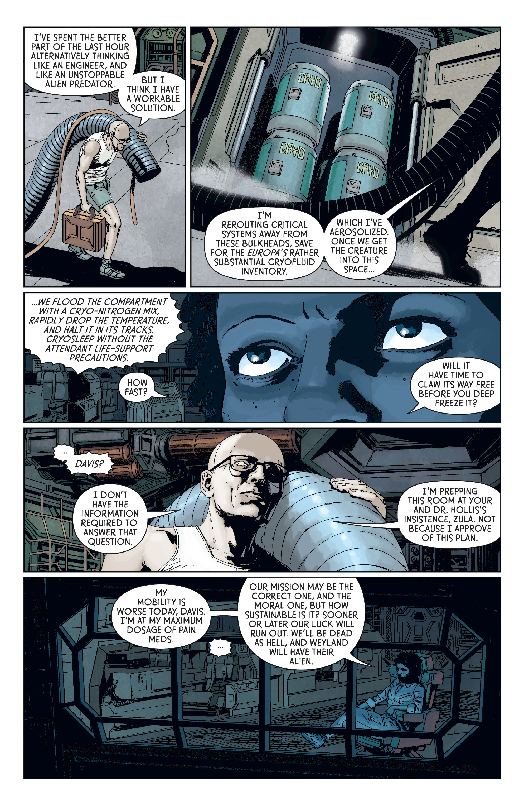 Read online Aliens: Defiance comic -  Issue #7 - 9
