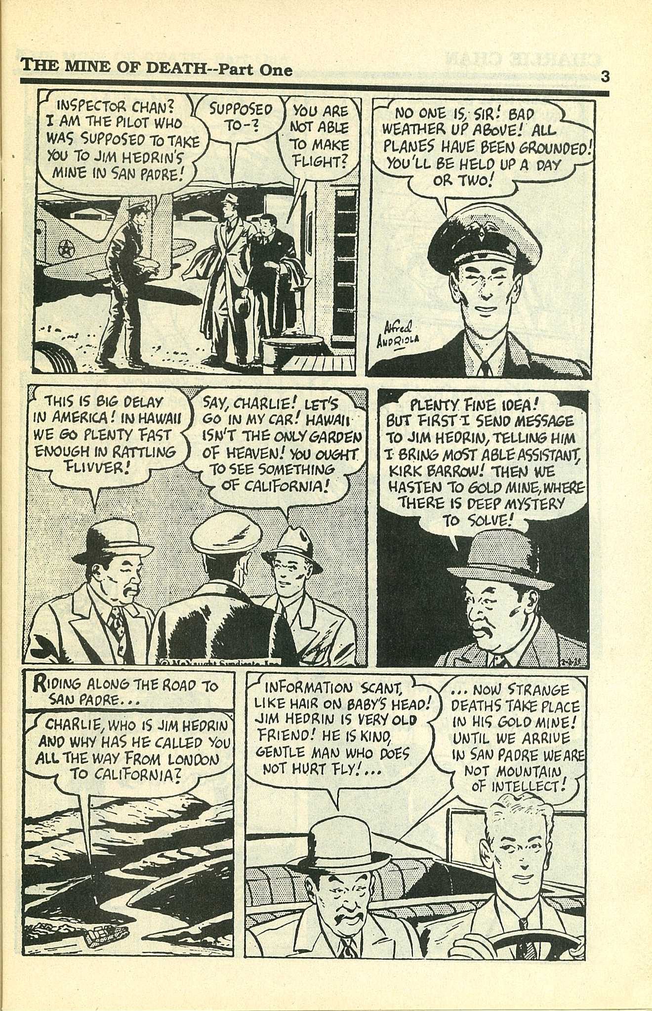 Read online Charlie Chan comic -  Issue #1 - 5
