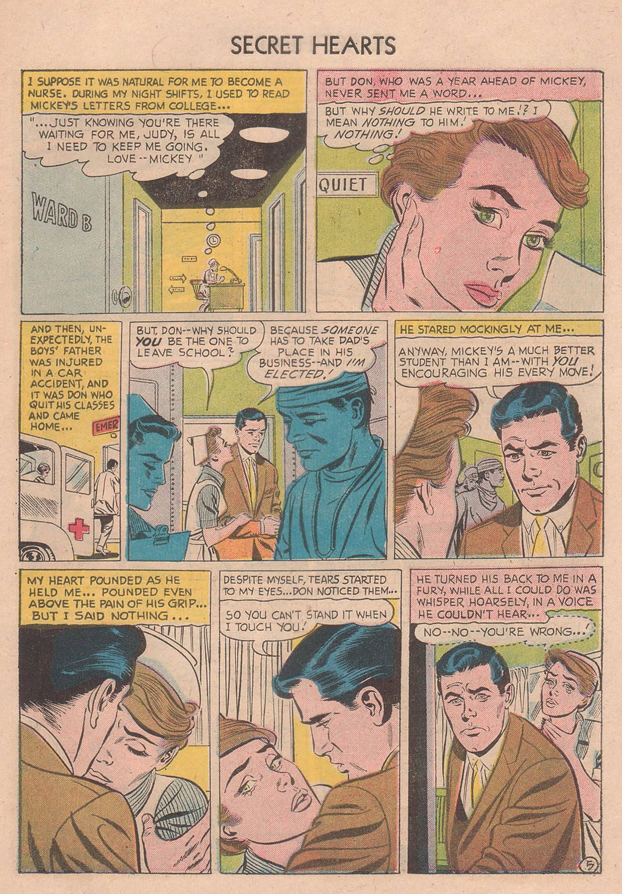 Read online Secret Hearts comic -  Issue #39 - 31
