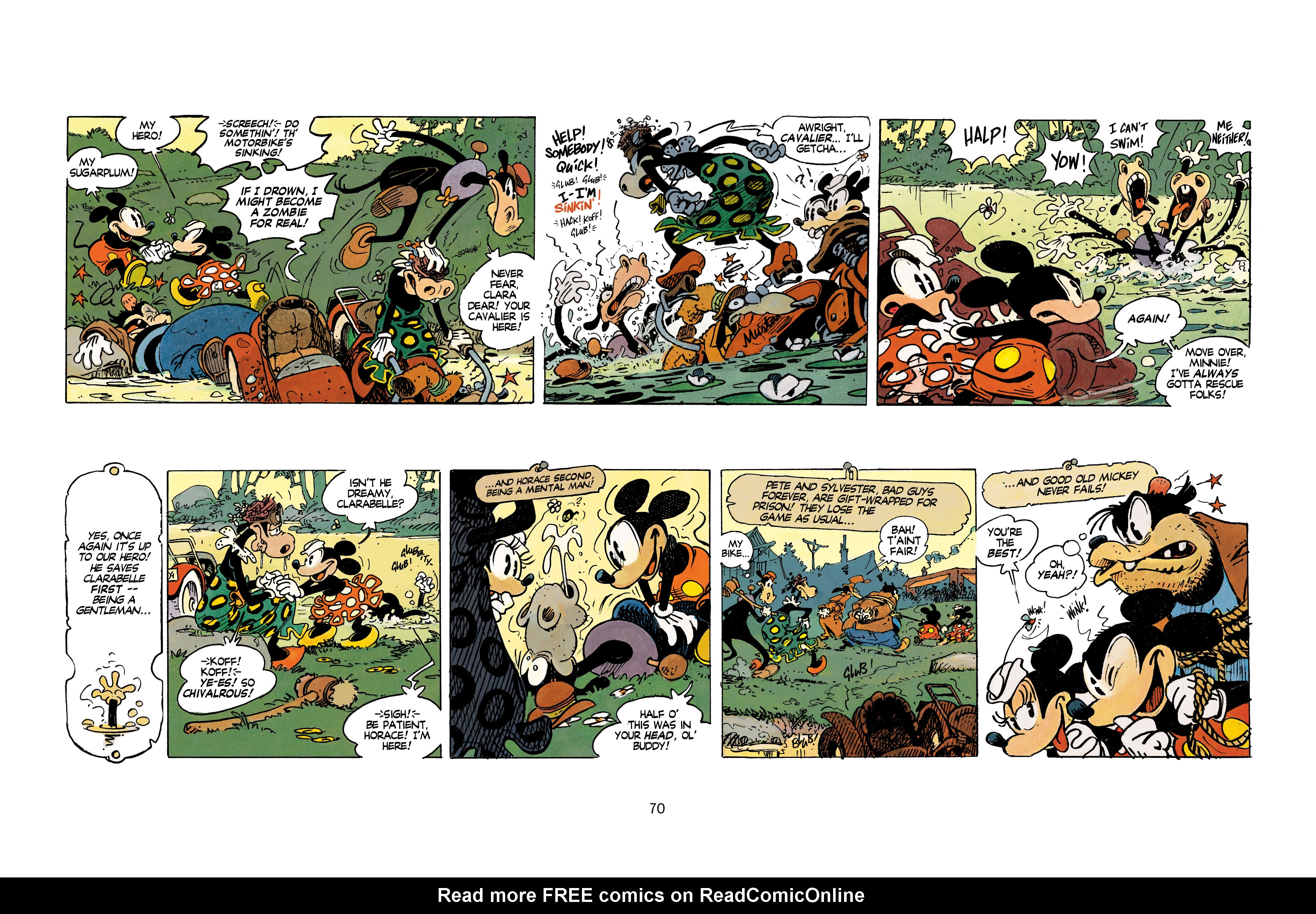 Read online Mickey Mouse: Zombie Coffee comic -  Issue # TPB - 71