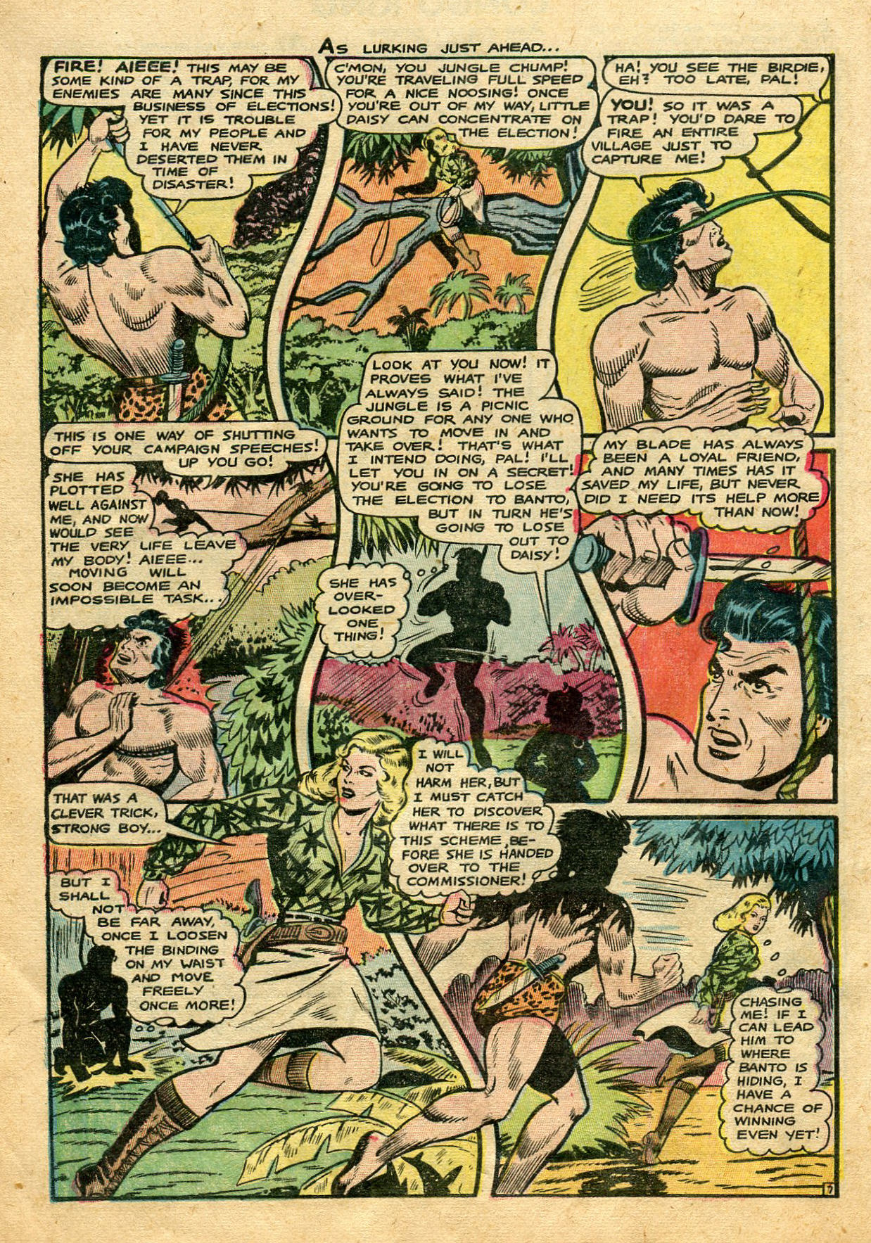 Read online Jungle Jo (1950) comic -  Issue # Full - 8