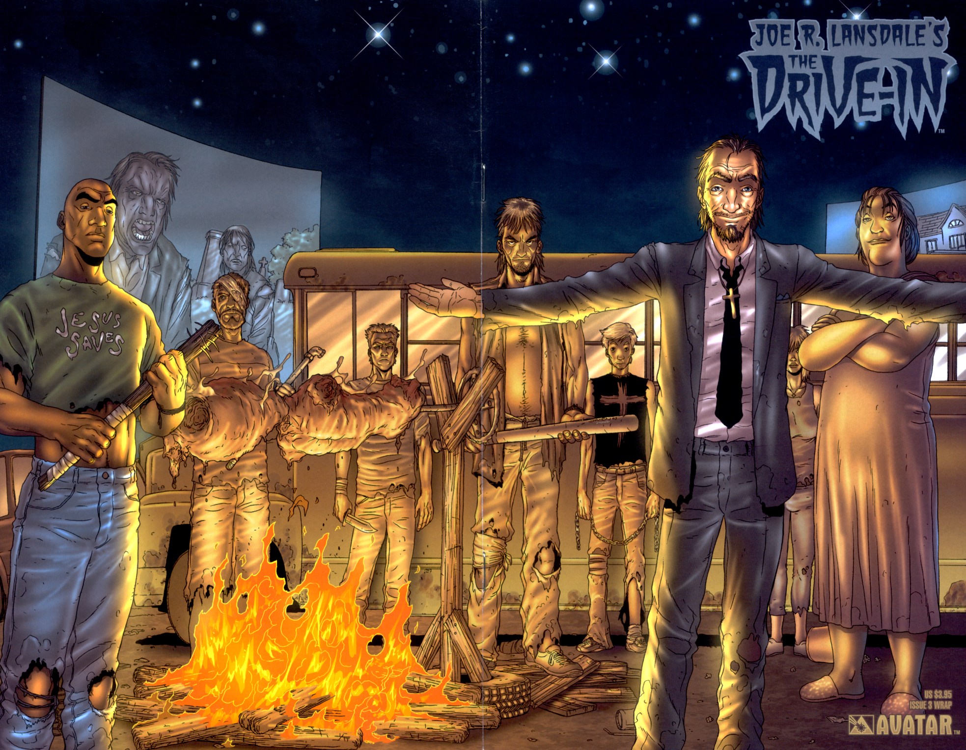 Read online Joe R. Lansdale's The Drive-In comic -  Issue #3 - 1