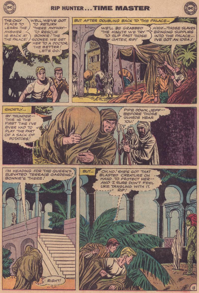 Read online Rip Hunter...Time Master comic -  Issue #10 - 16