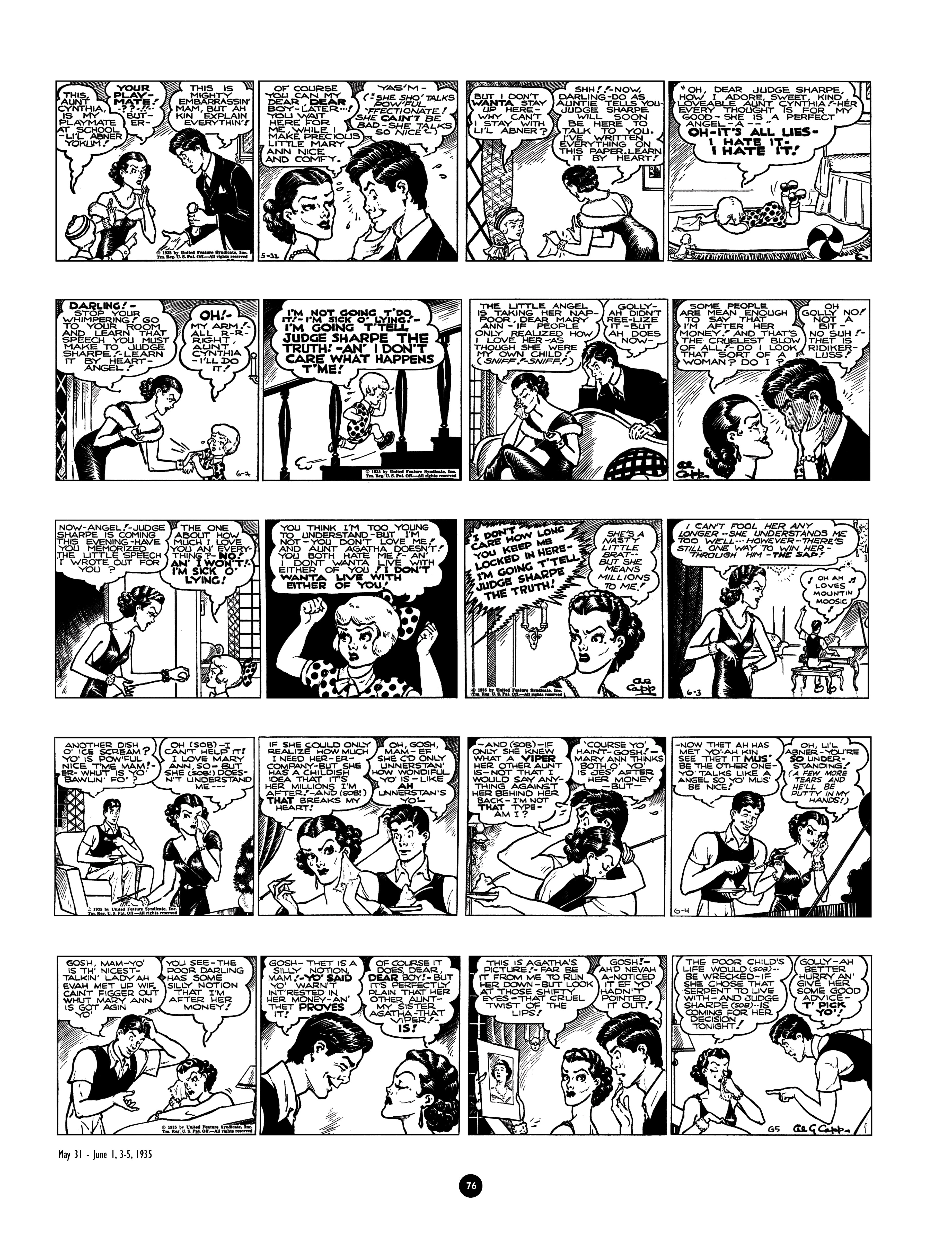 Read online Al Capp's Li'l Abner Complete Daily & Color Sunday Comics comic -  Issue # TPB 1 (Part 1) - 77