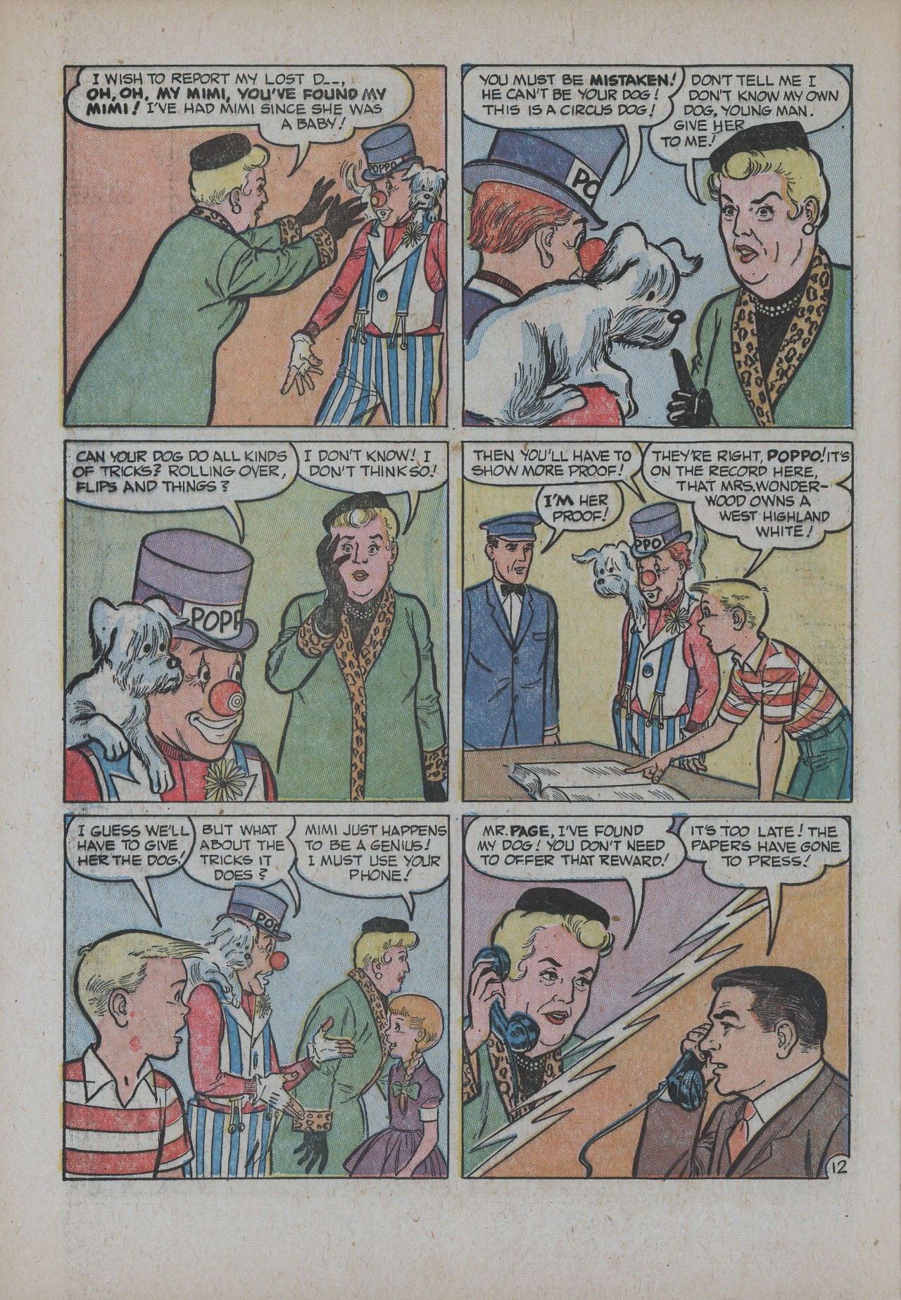 Read online Poppo of the Popcorn Theatre comic -  Issue #12 - 14